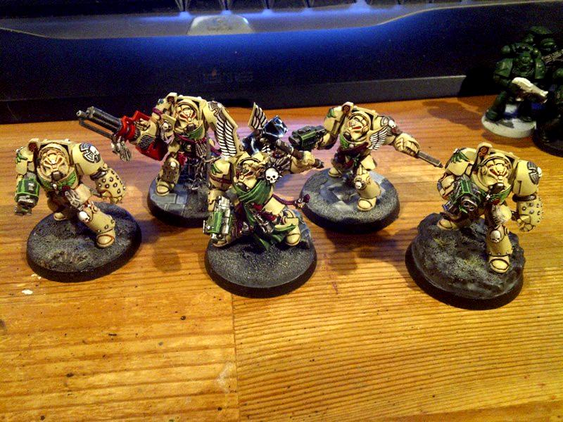 Dark Angels, Dark Vengeance, Space Marines, Terminator Armor