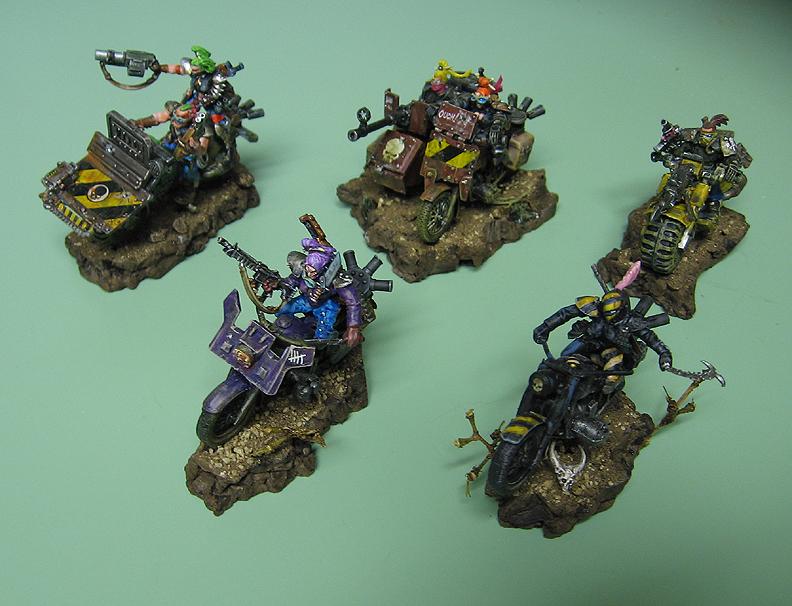 Five Bike Raiders