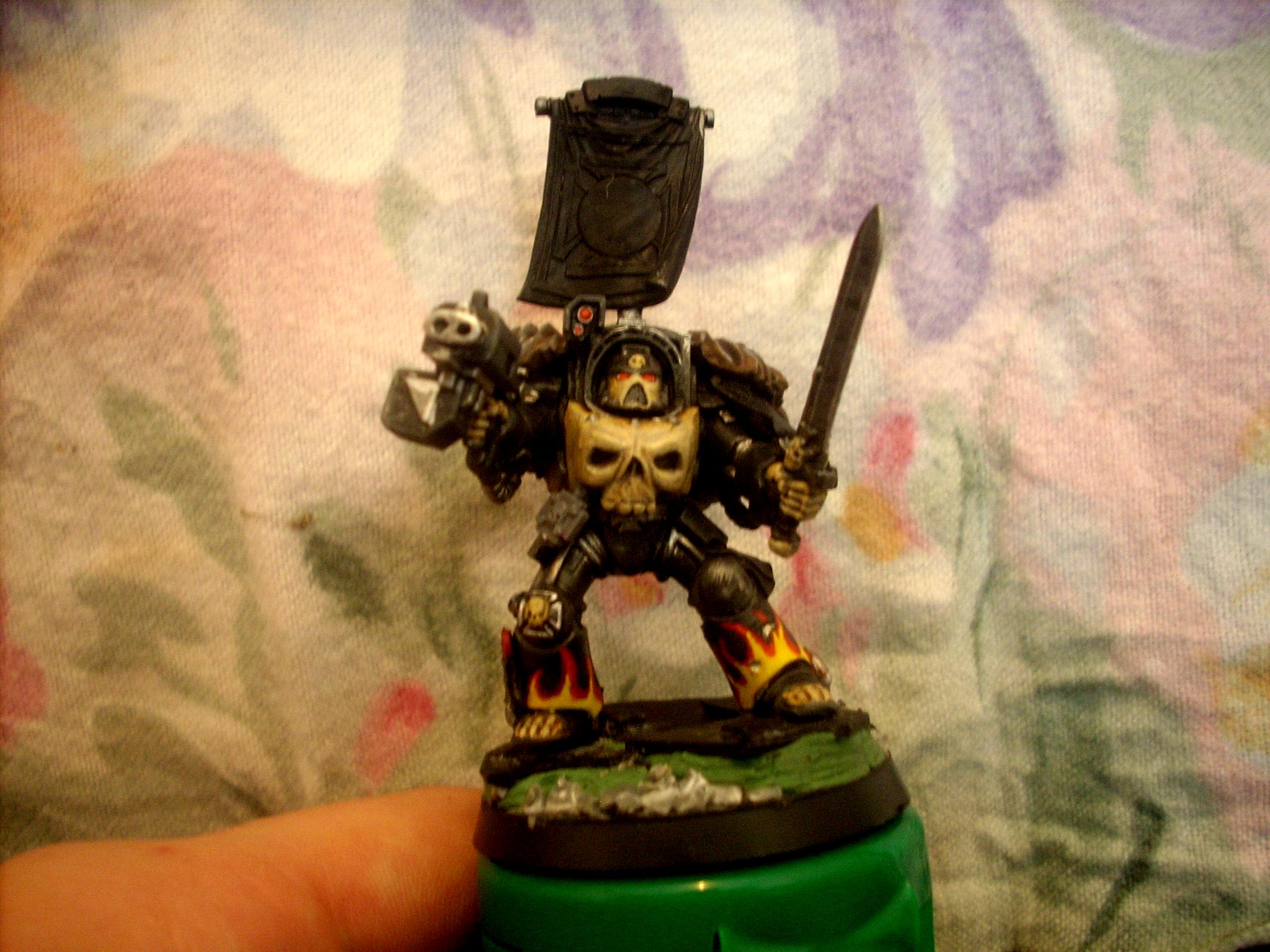 Assault, Bones, Candle, Chainsword, Conversion, Custom, Damned, Fire, Flames, Green, Greenstuff, Imperial, Legion, Legion Of The Damned, Skeletons, Skull, Space, Space Marines, Squad, Stuff, Terminator Armor, Undead, Warhammer 40,000, Warp