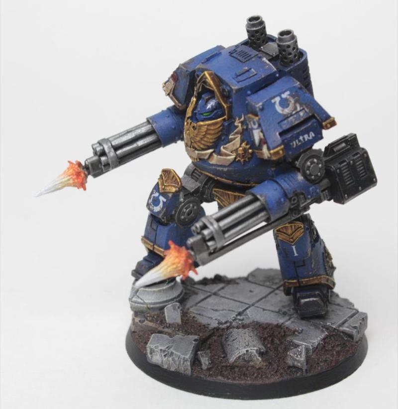 Contemptor, Dreadnought, Forge World, Ultramarines - Ultramarines Alpha ...