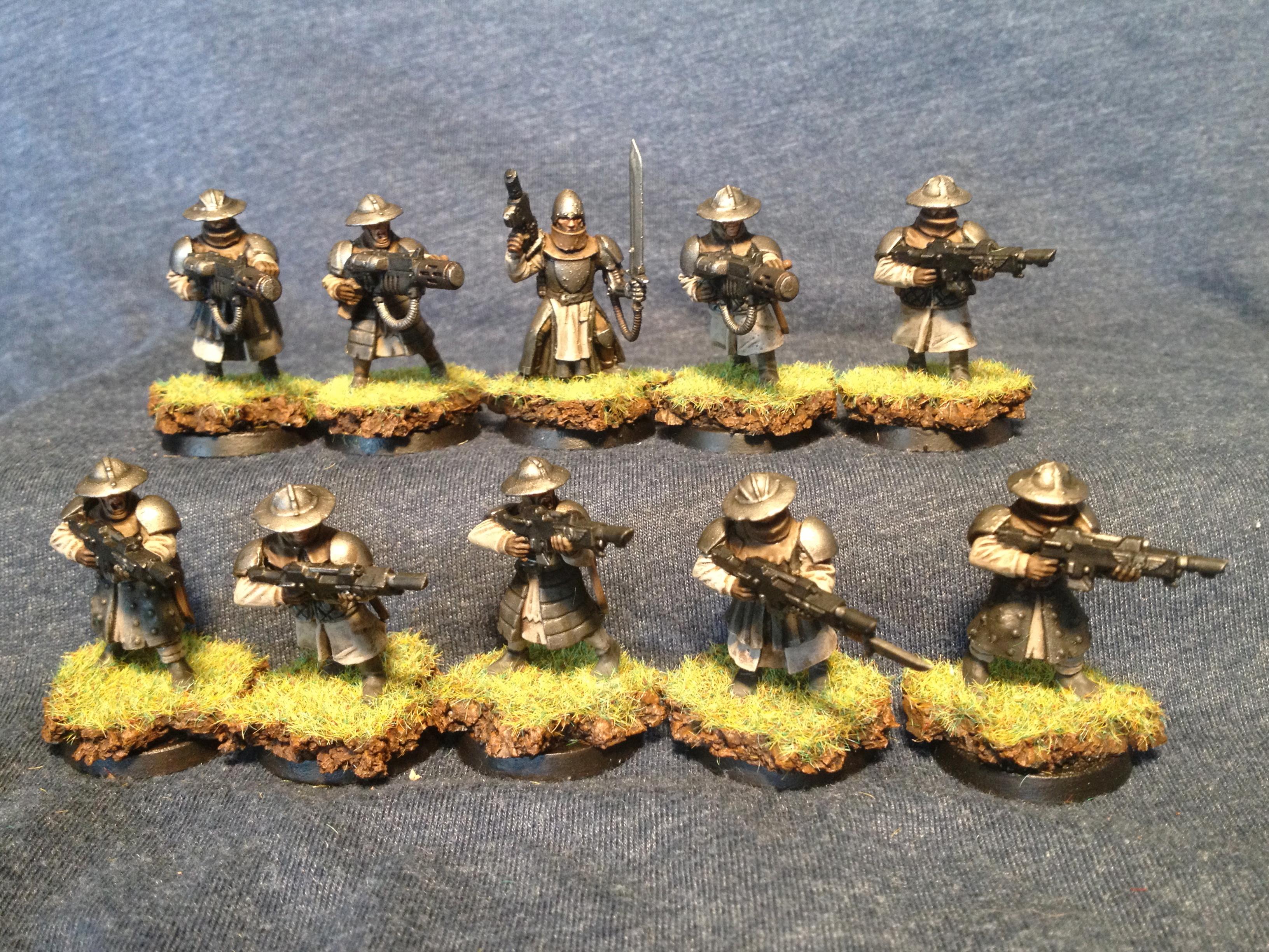 Conversion, Genswick Rifles, Imperial Guard, Kit Bash