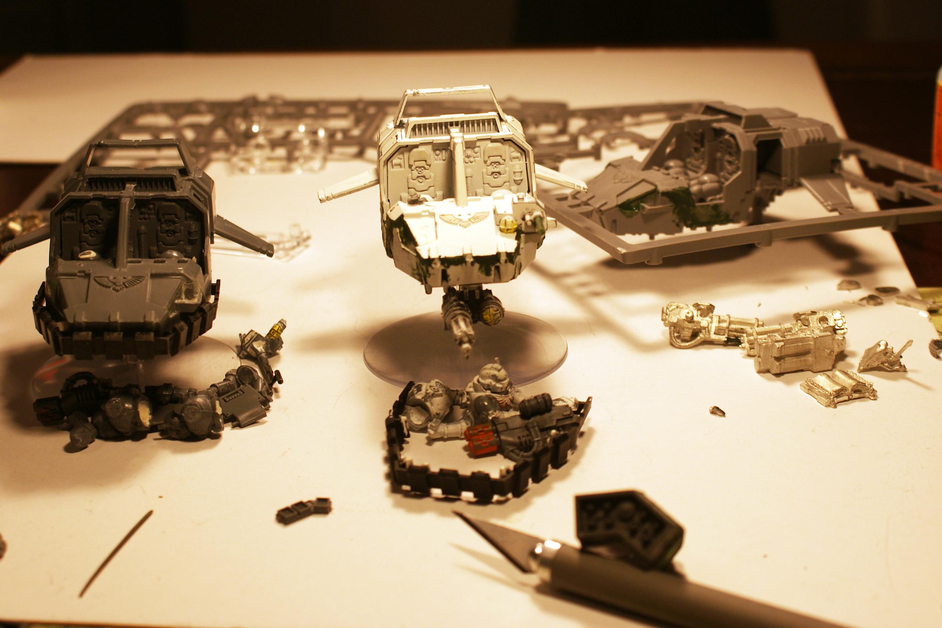 Conversion, Doom Eagles, Land Speeder, Space Marines, Typhoon