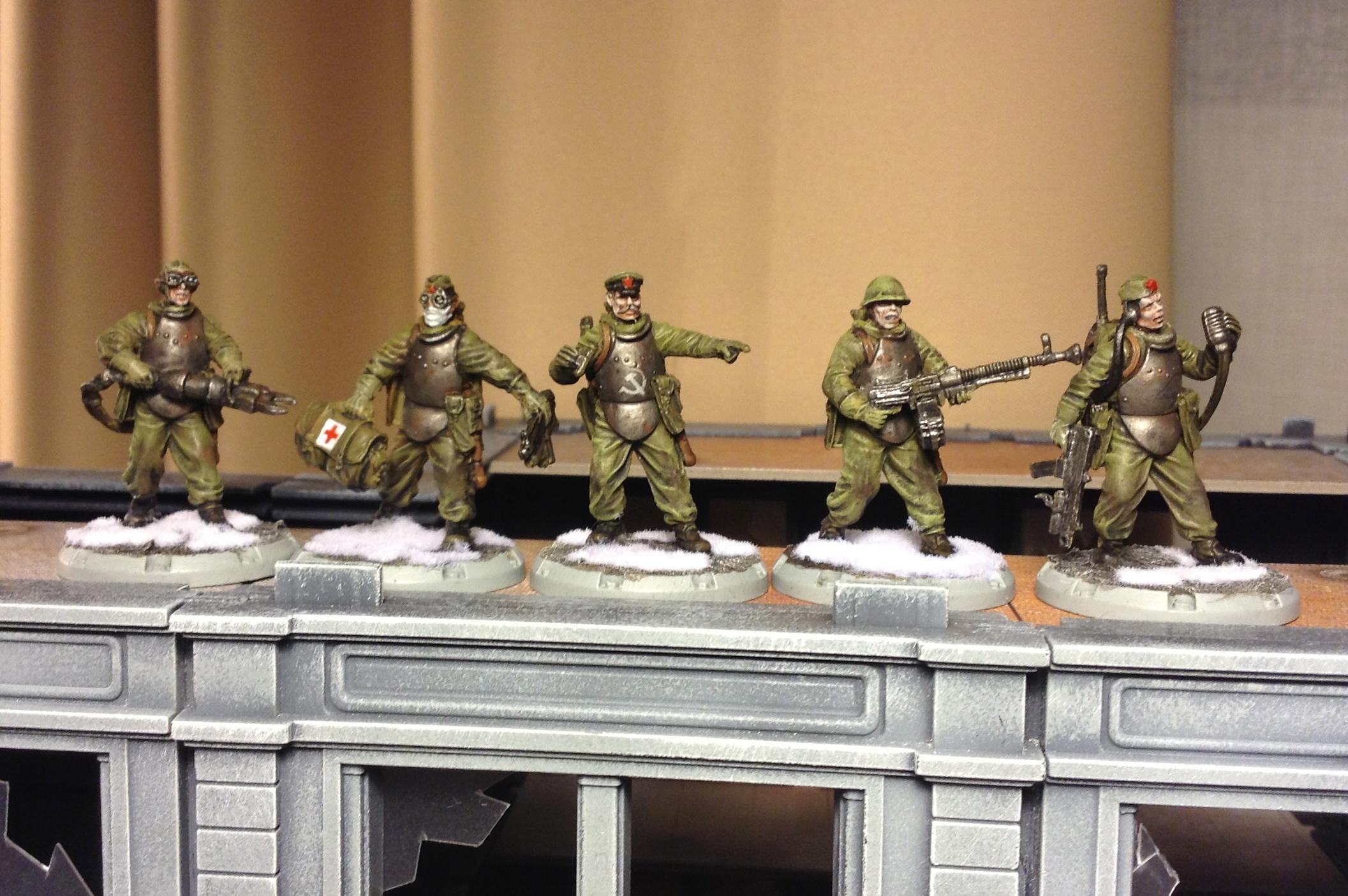 Command Squad, Dust Tactcs, Dust Tactics, Dust Warfare, Ssu