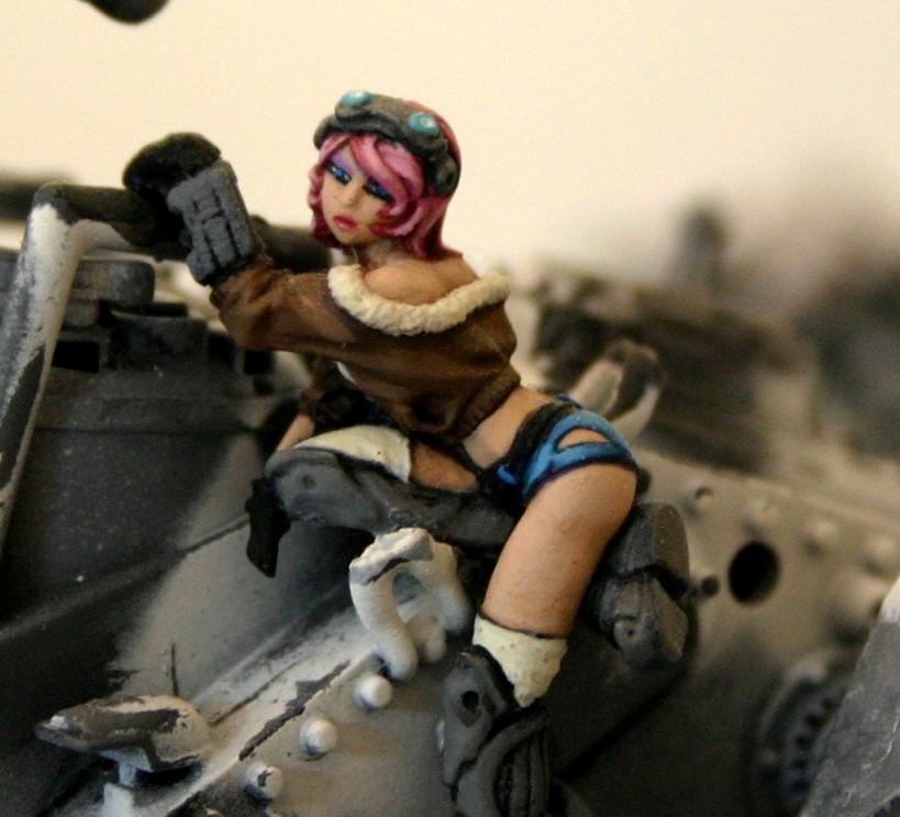 Female Models, Imperial Guard, One Shot, Soda Pop, Tank Crew, Warhammer 40 K