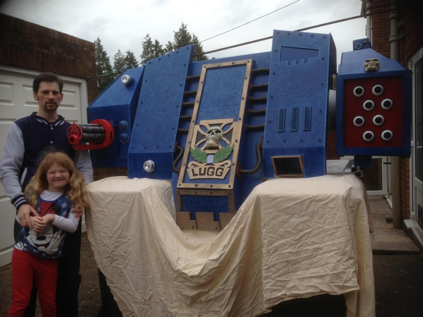1:1 Scale, Cosplay, Dreadnought, Ultramarines