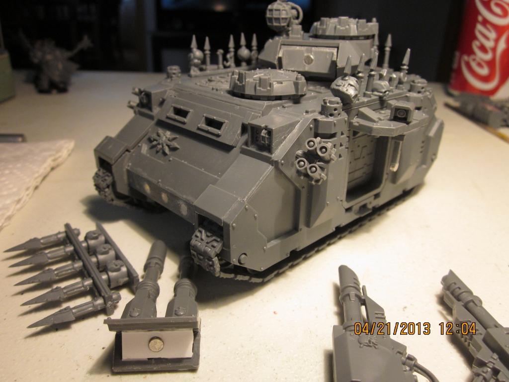 Chaos Predator, Chaos Space Marines, Conversion, Magnet