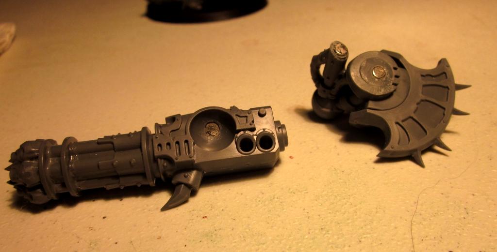 Chaos Space Marines, Conversion, Dark Vengence, Helbrute, Magnet