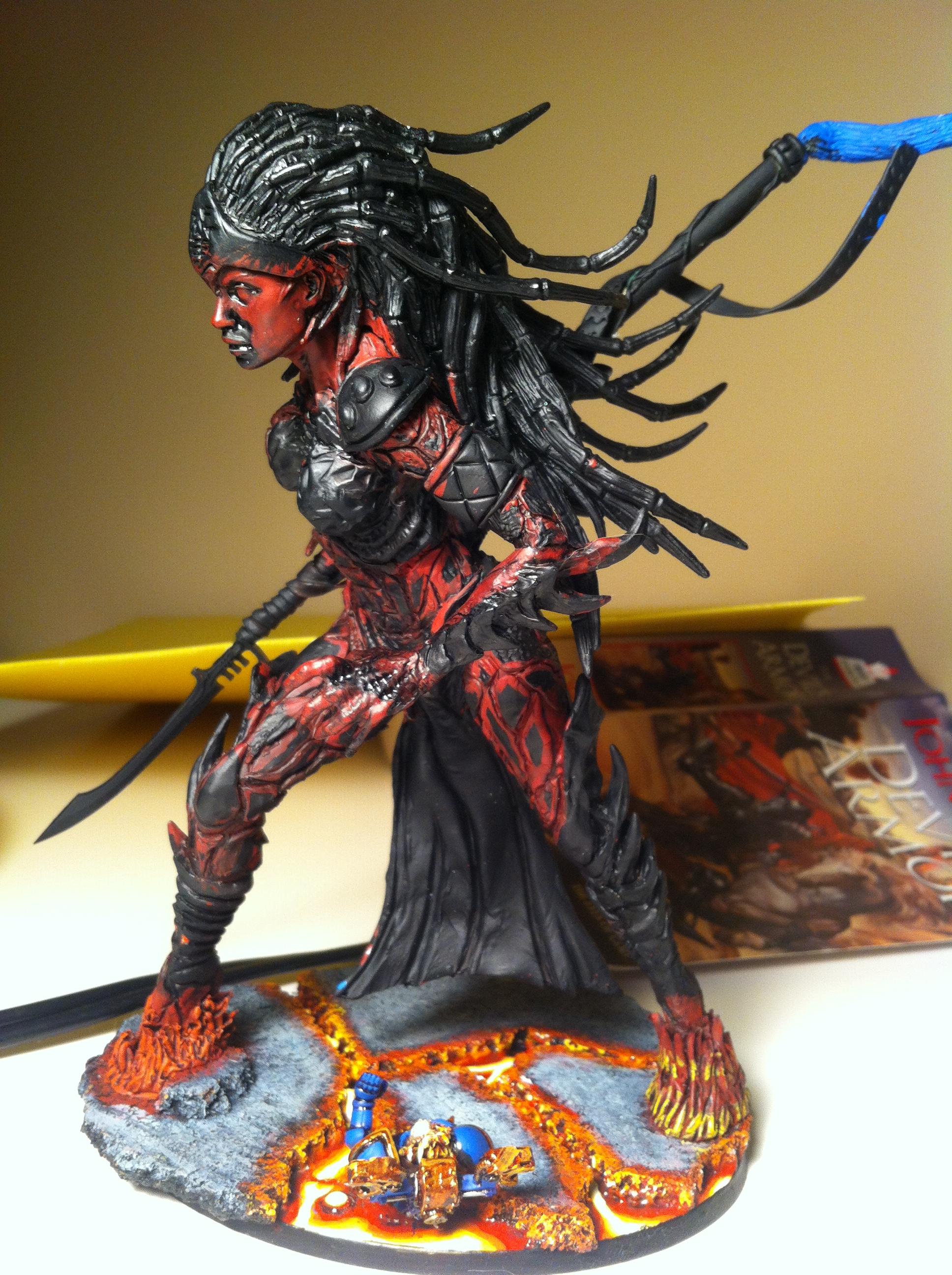 Avatar, Avatar Of Khaine, Conversion, Eldar, Female