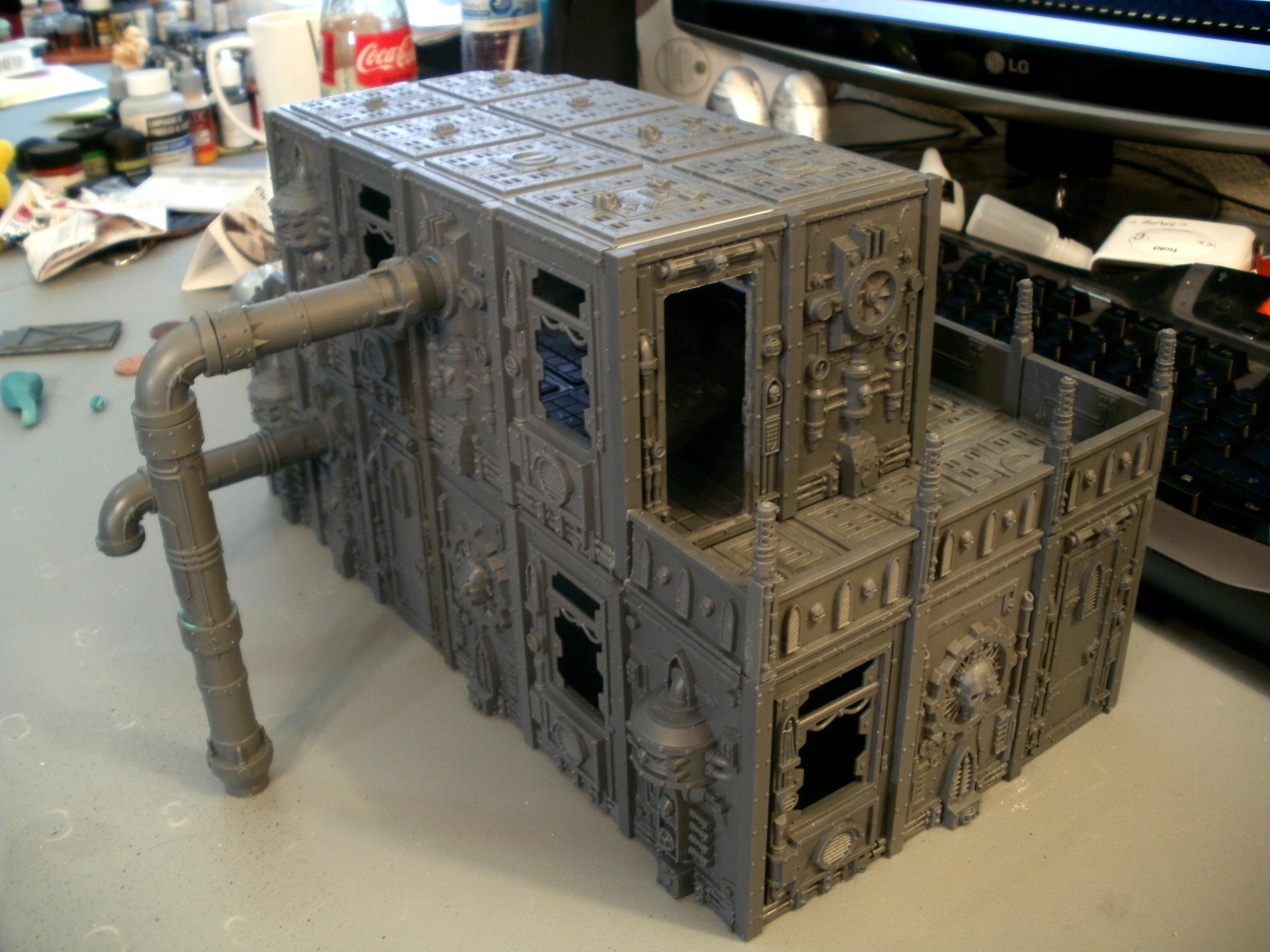 Cities Of Death, Manufactorum, Terrain, Work In Progress
