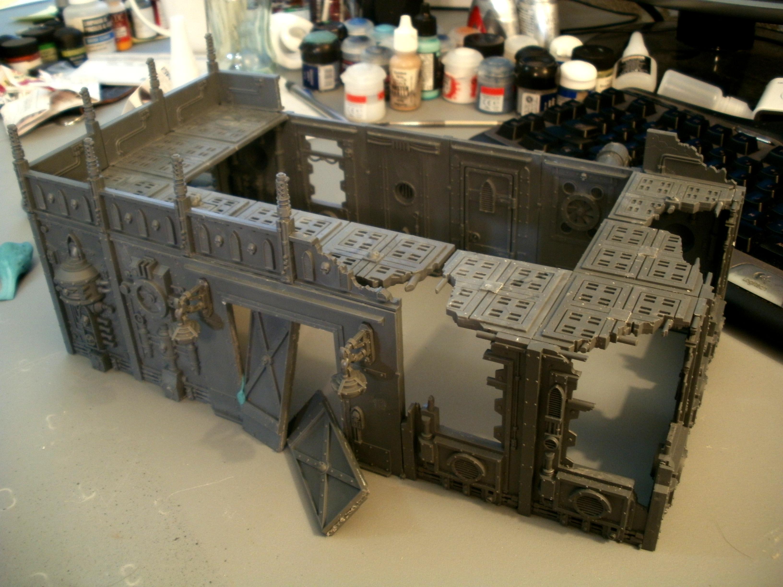 Cities Of Death, Manufactorum, Terrain, Work In Progress