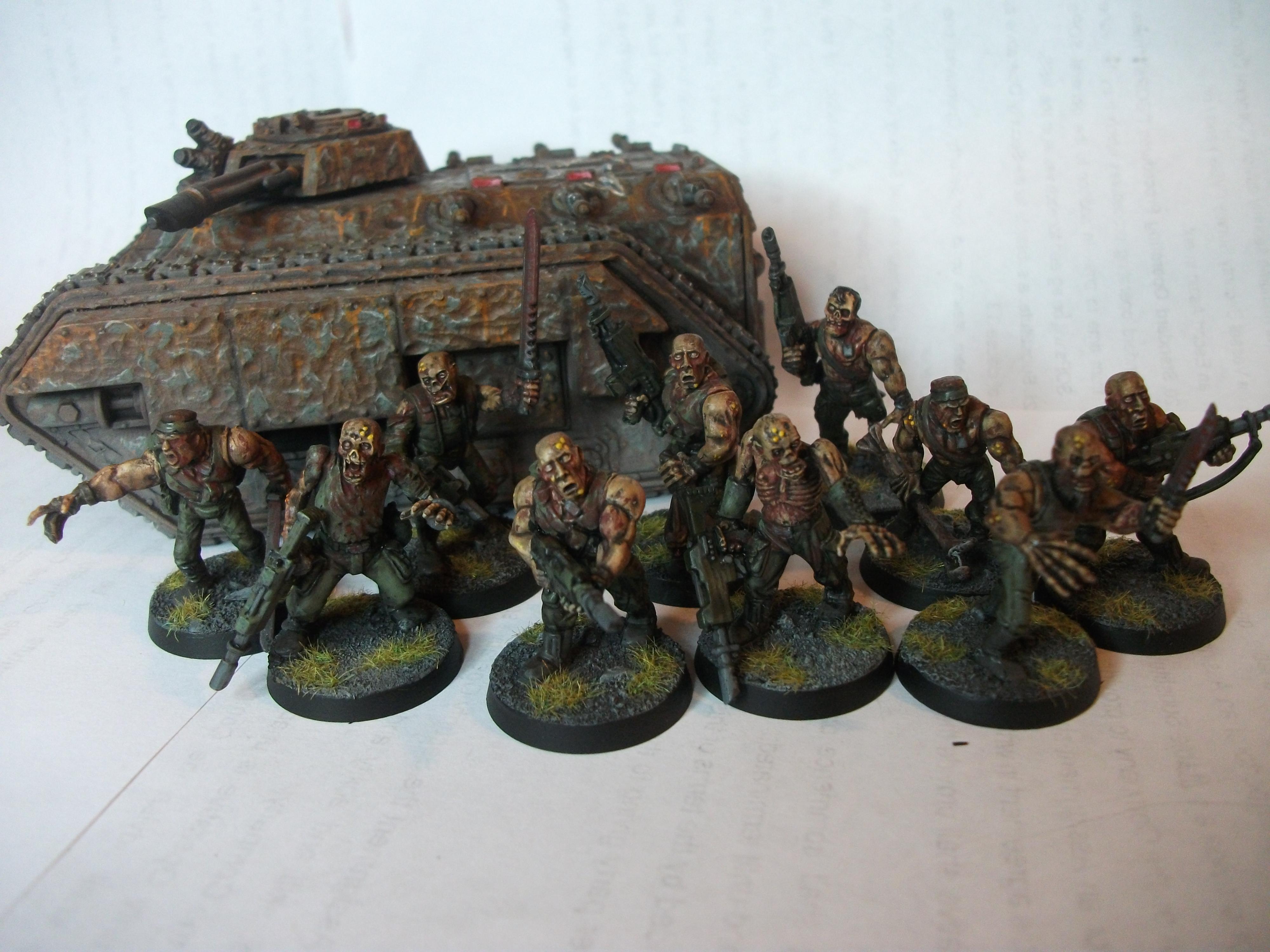 A Traitor Guard squad (needs a Sgt) and Transport