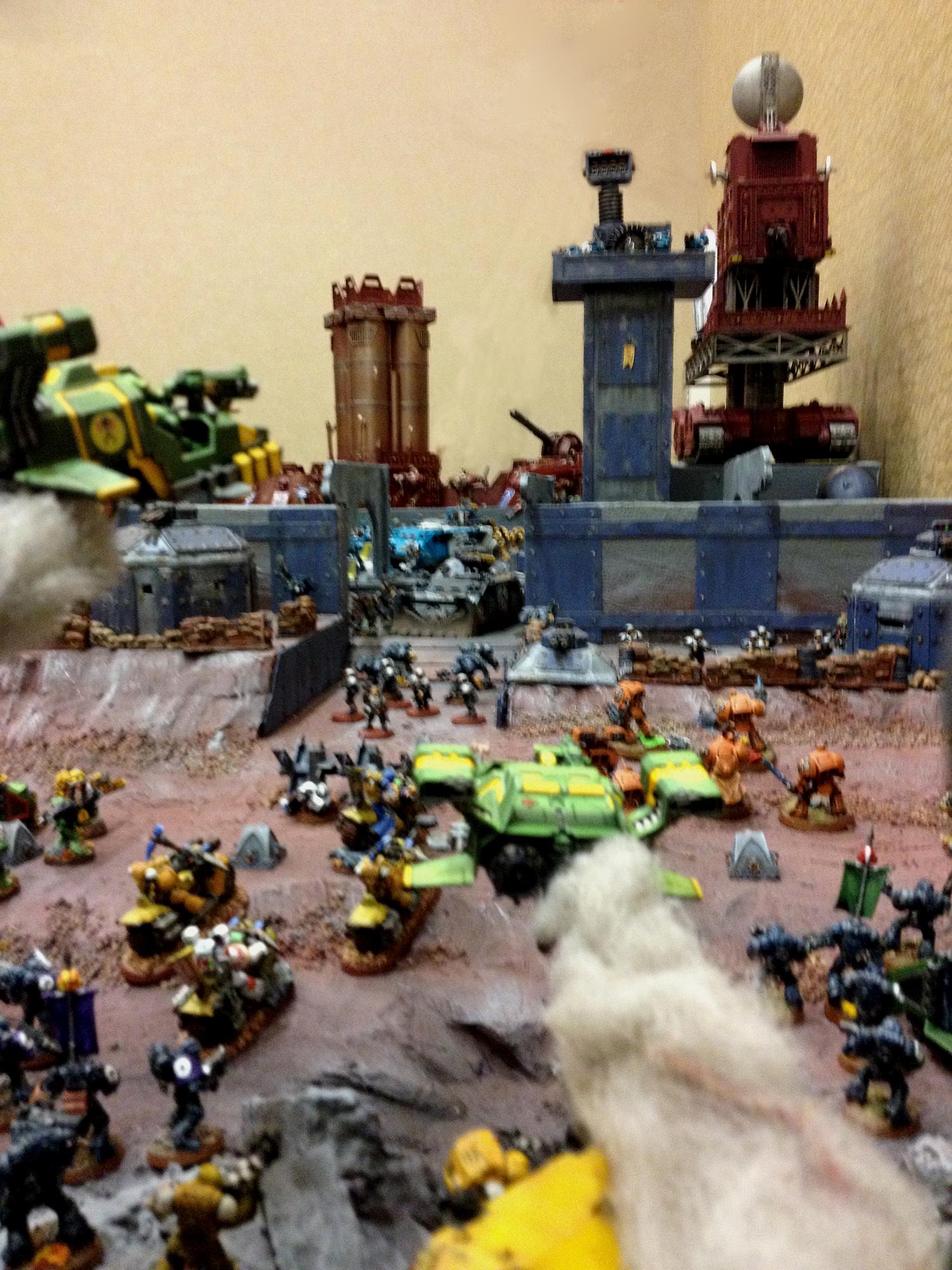 Typhoon's Eye View of the Battle for Forgepoint Manufactorum