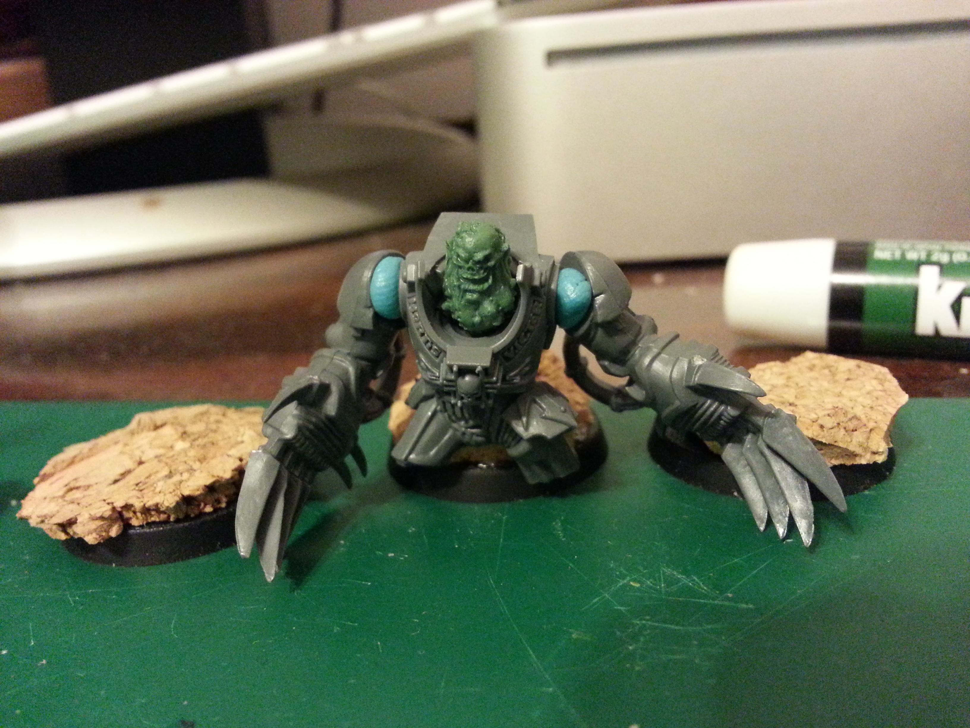 Nurgle, Terminator Armor, Work In Progress