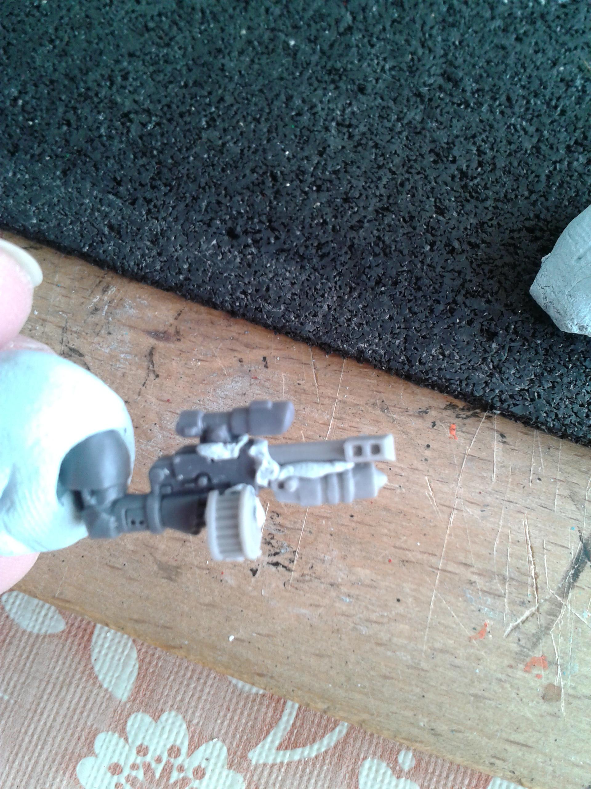 Grenade launcher moved