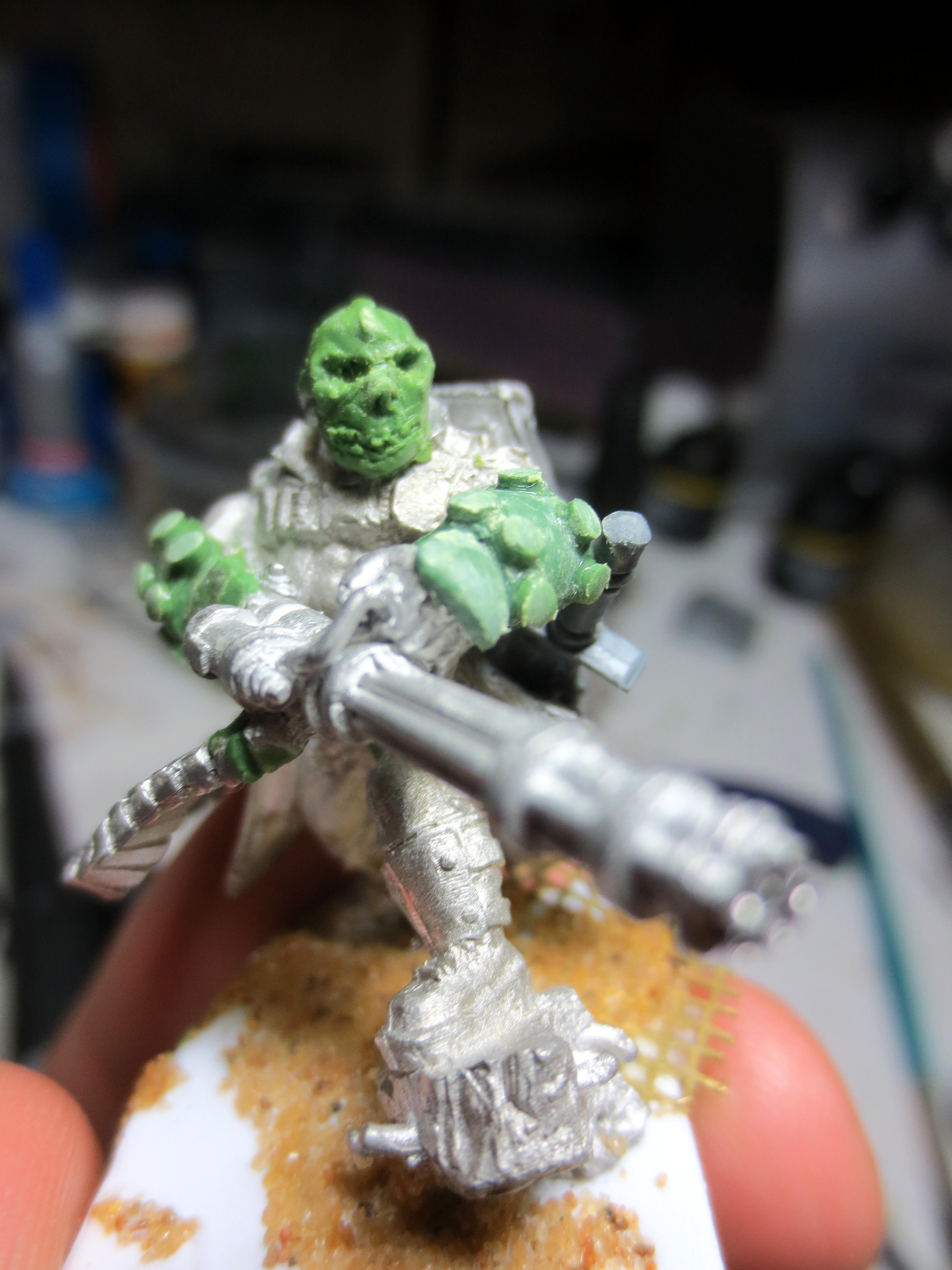 Autocannon, Conversion, Heavy, Heresy, Inquisimunda, Inquisition, Minigun, Necromunda, Warhammer 40,000, Work In Progress