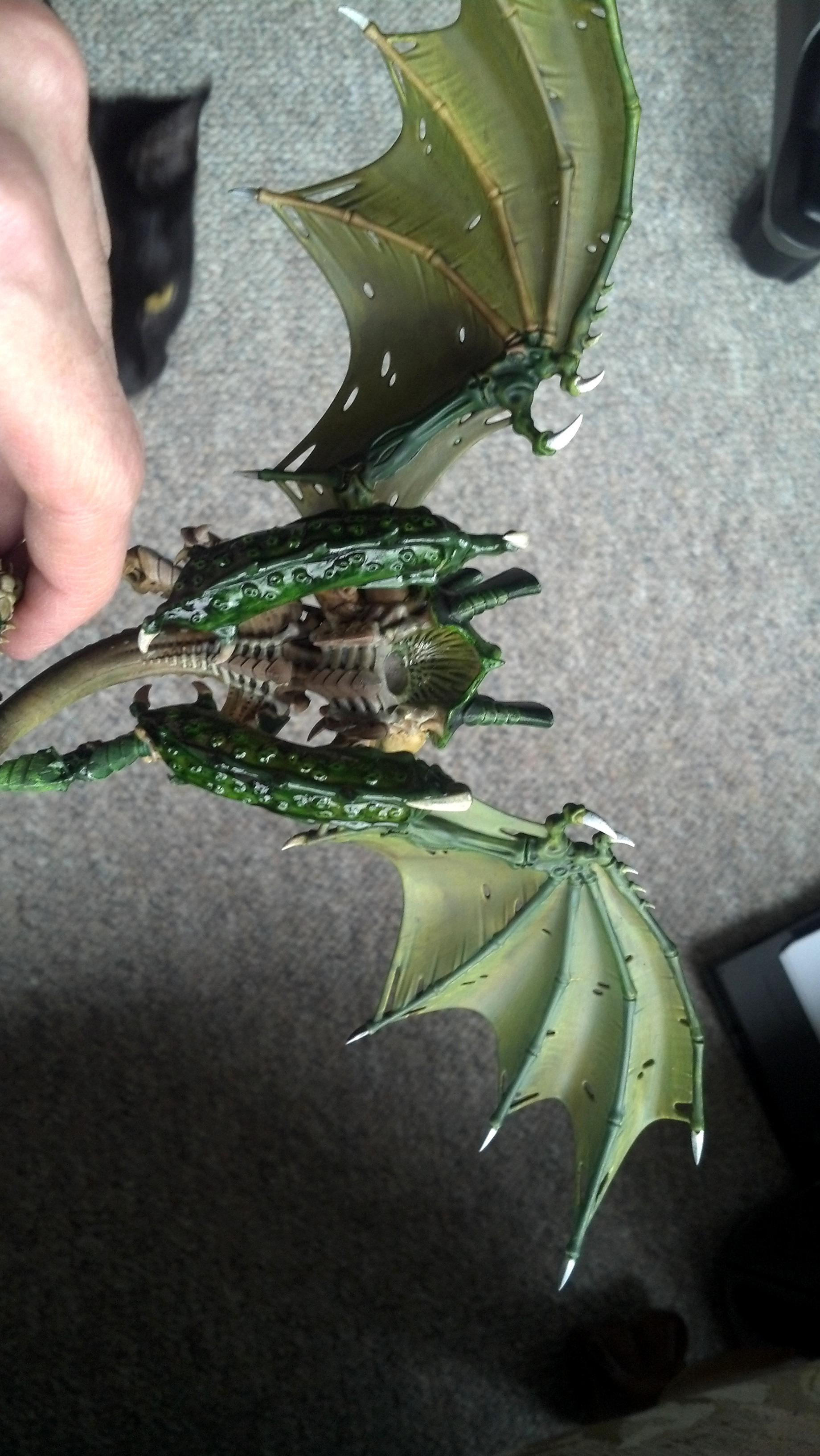 Flyrant, Hive Tyrant, Tyranids, Work In Progress