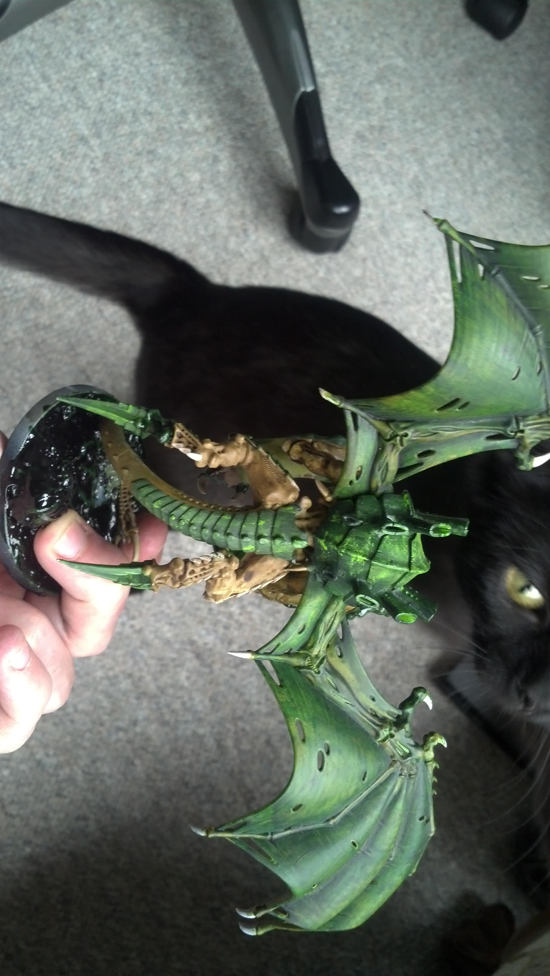 Flyrant, Hive Tyrant, Tyranids, Work In Progress