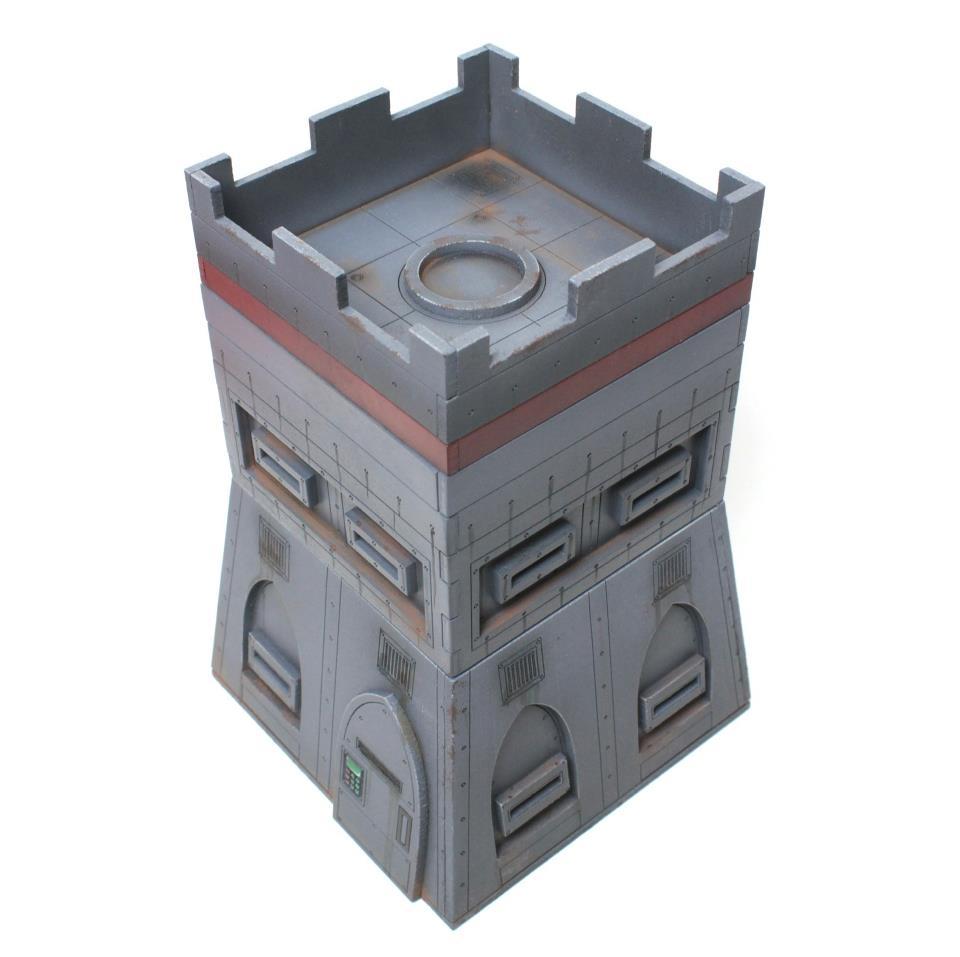 Bunker, Terrain, Tower