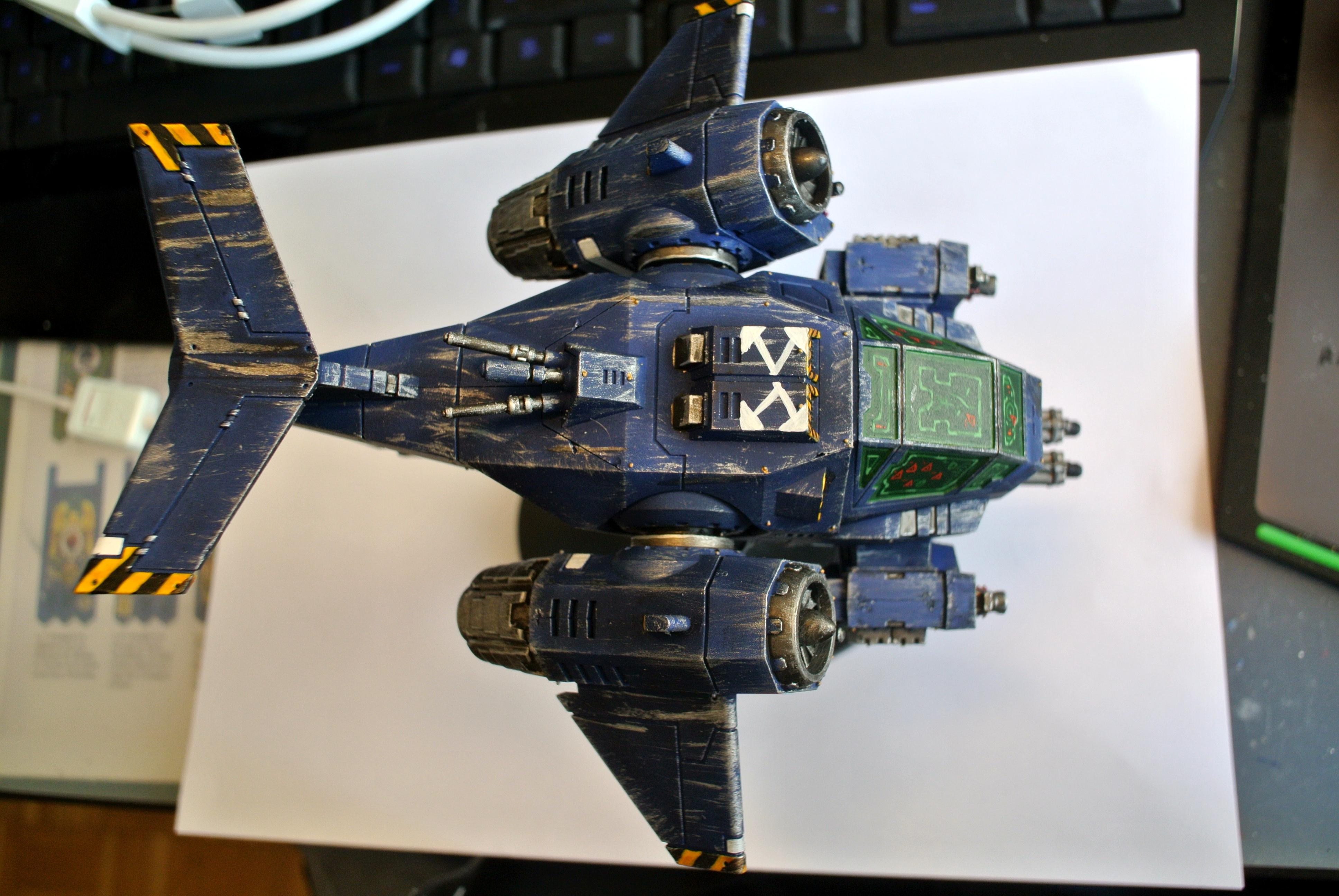 Ath, Battle Damage, Flyer, Stormtalon, Ultramarines