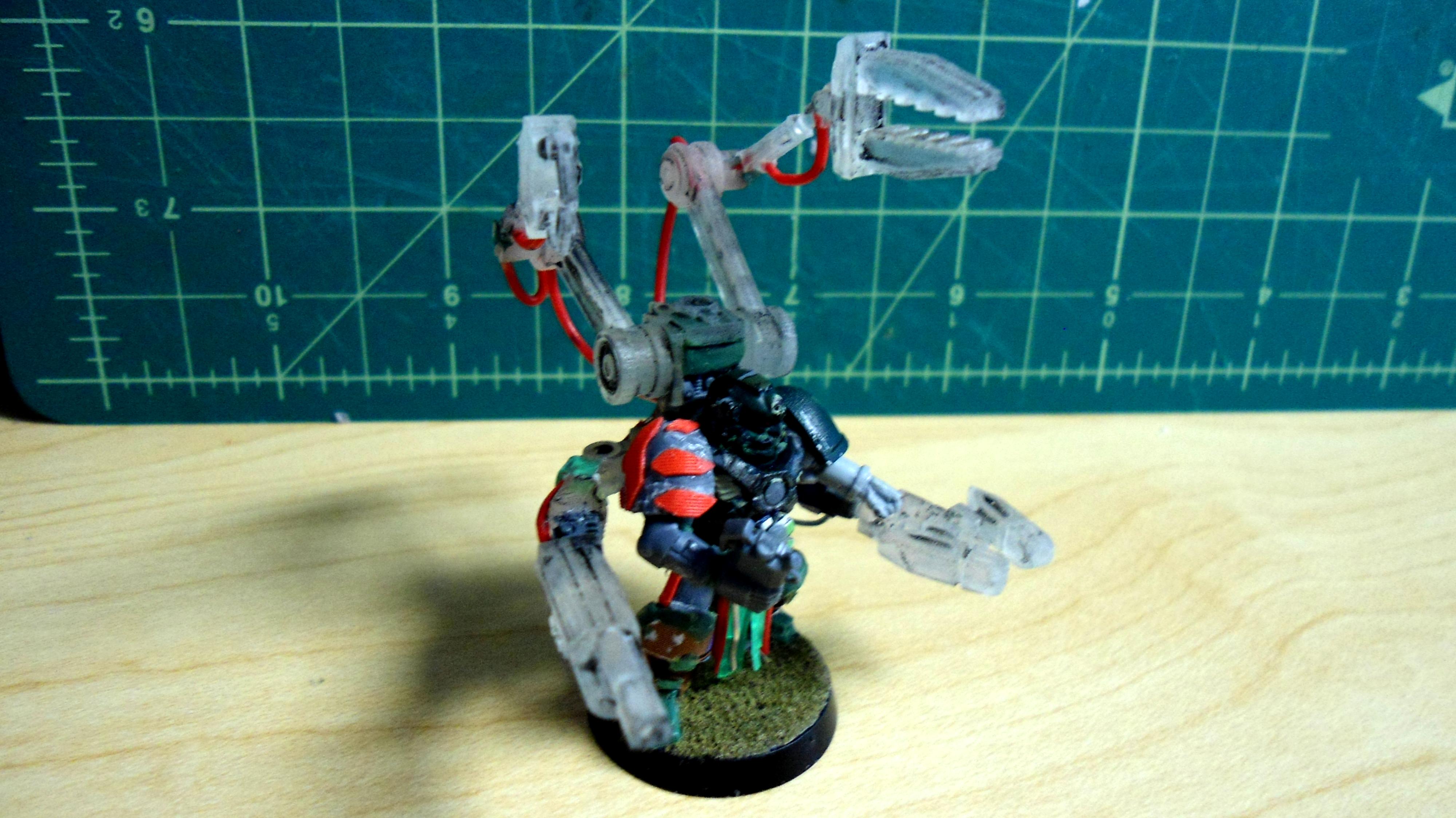 Conversion, Space Marines, Techmarine, Work In Progress
