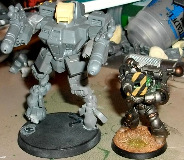 Conversion, Plasma Rifle, Waist, Xv8 Battlesuit - Gallery - Dakkadakka