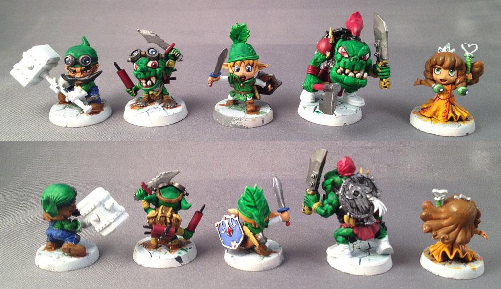 Chibi, Goblins, Orcs, Work In Progress