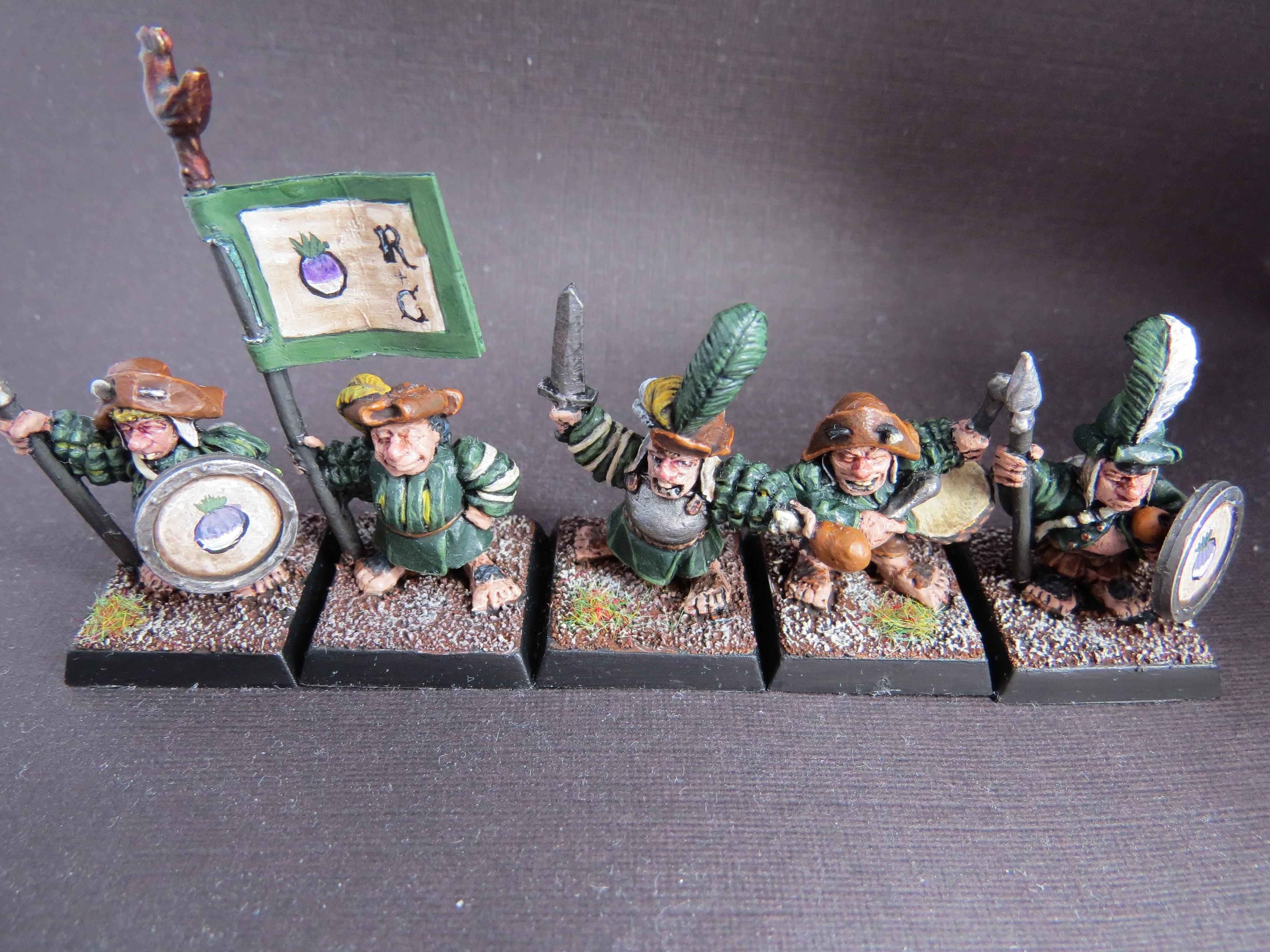 Halflings, Halfling Spearmen