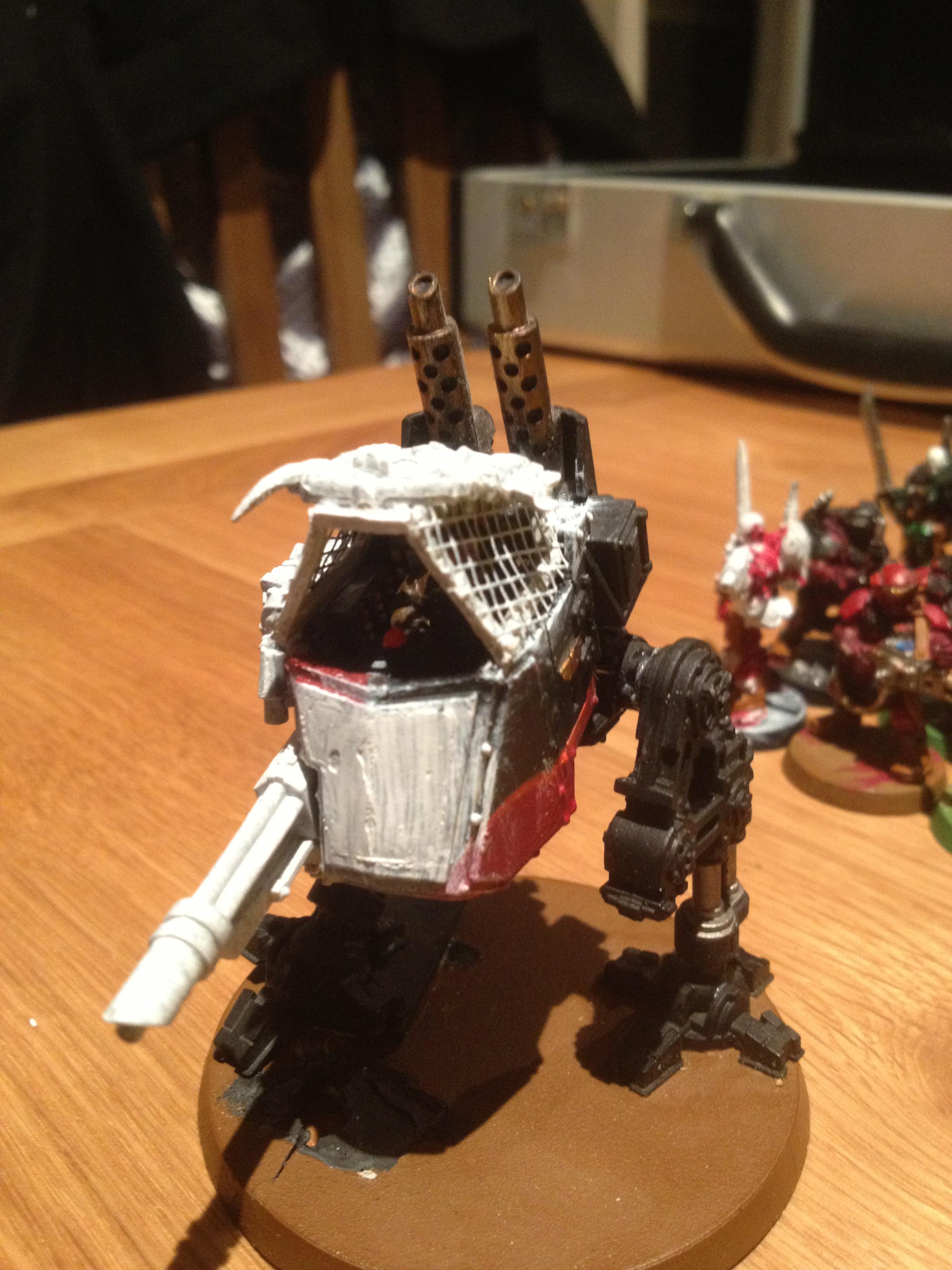 1st of the rebuilt Sentinels, didn't come up too badly, but had to scratch build a new canopy