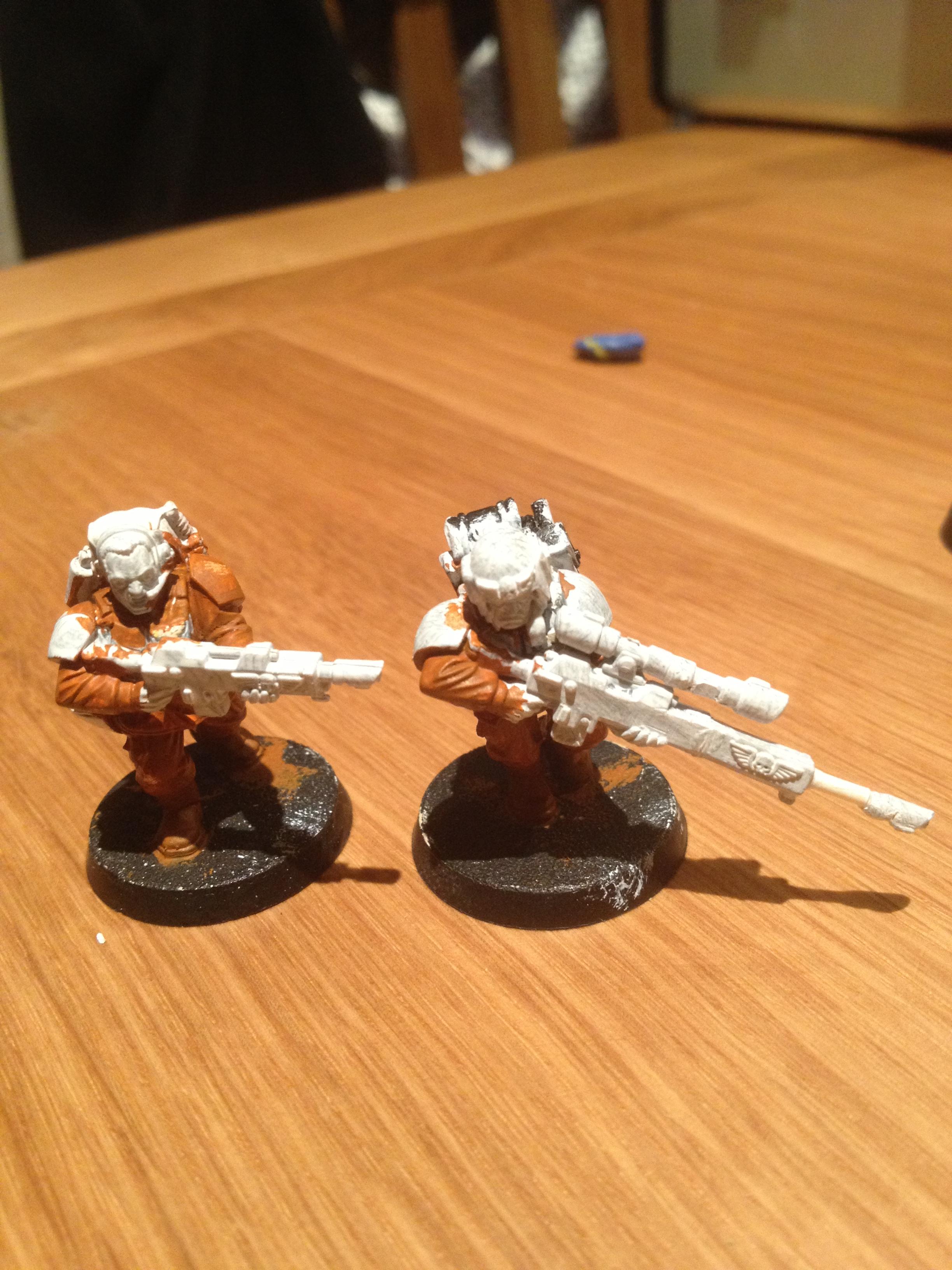 Forward Sentry Vet and Sniper, the squad will get some form of Camo cloak once done