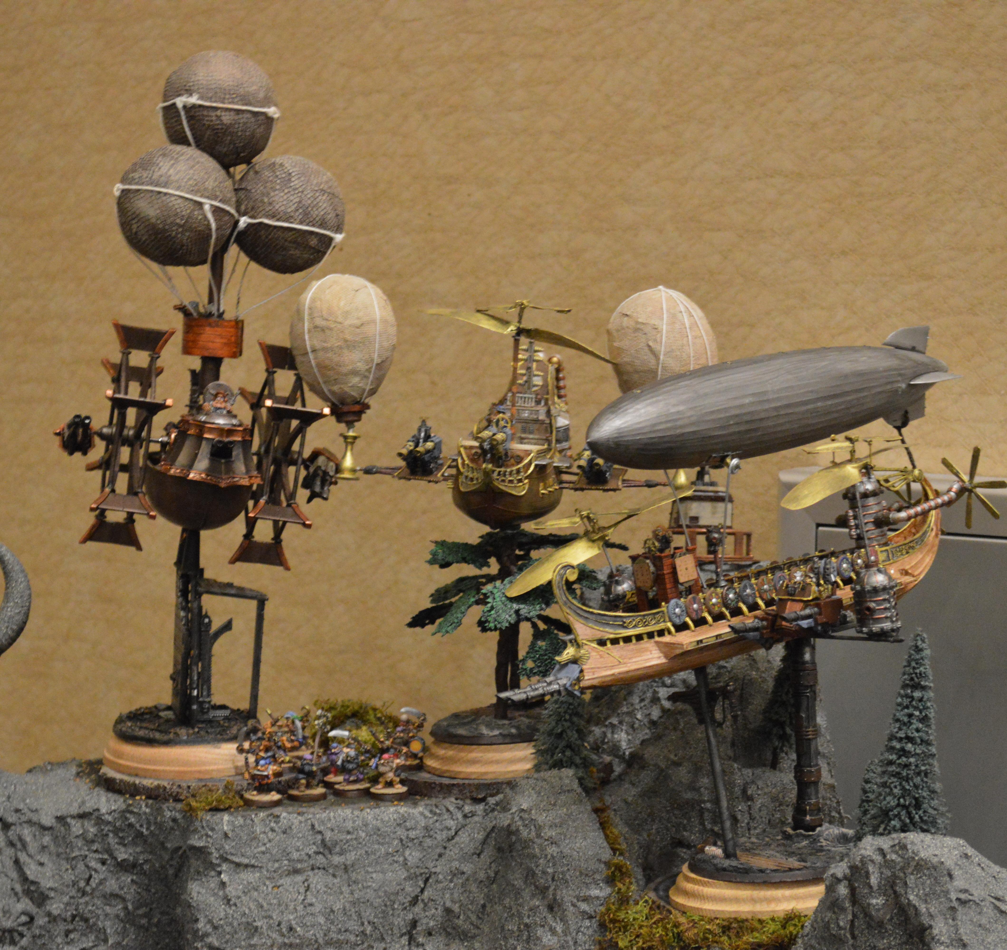 Adepticon, Adepticon 2013, Airships, Blimps, Display, Dwarves, Team Tournament, Warhammer 40,000