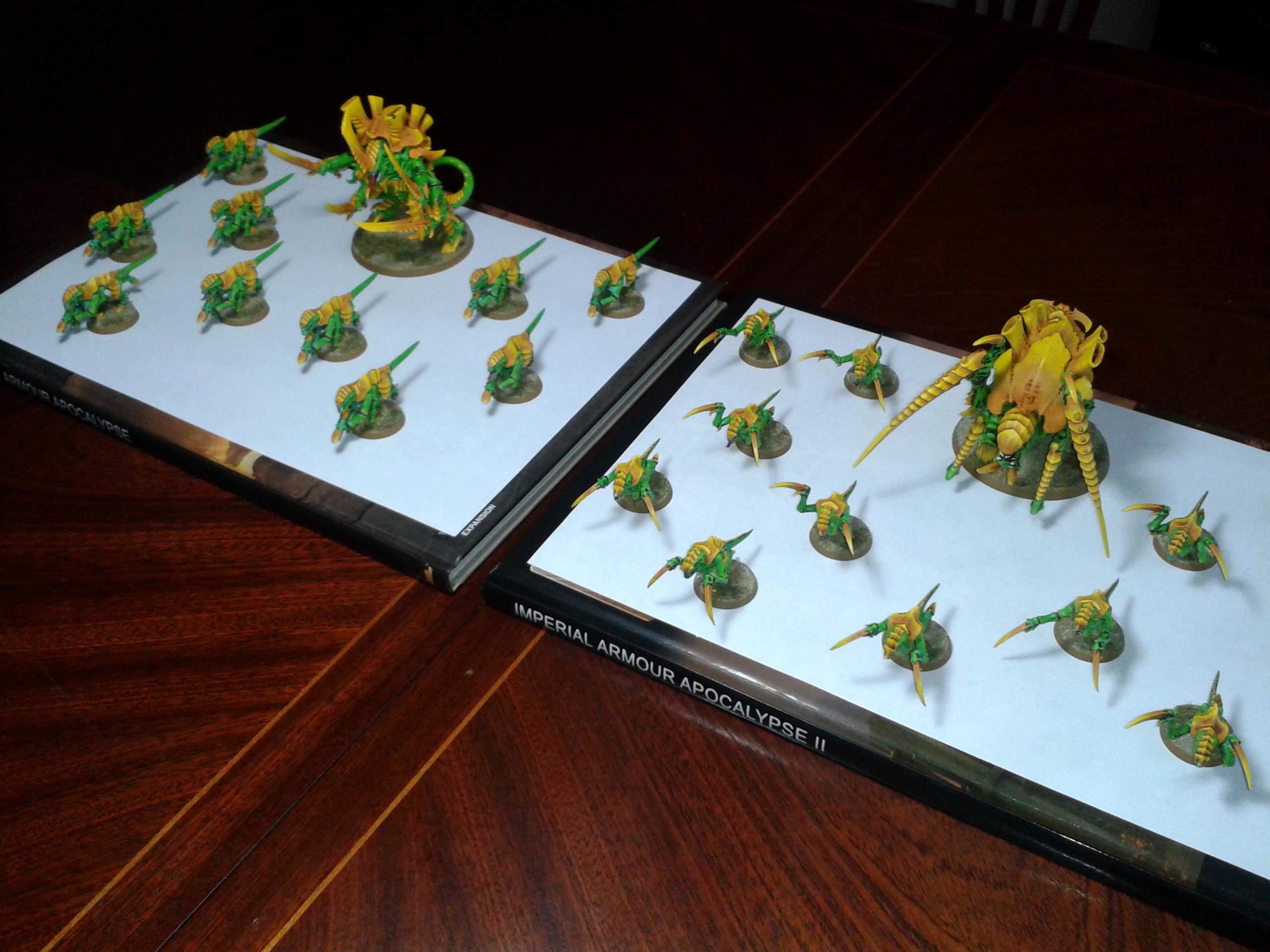Green, Tty, Tyranids, Yellow