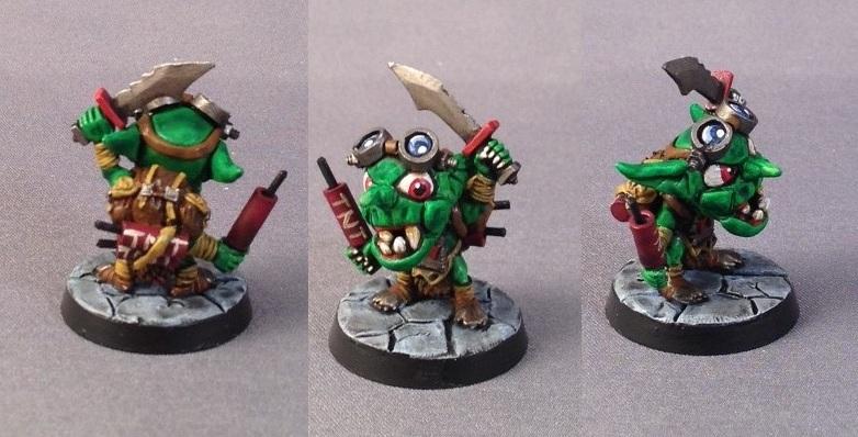 Chibi, Custom, Goblin Sapper, Goblins, Sd