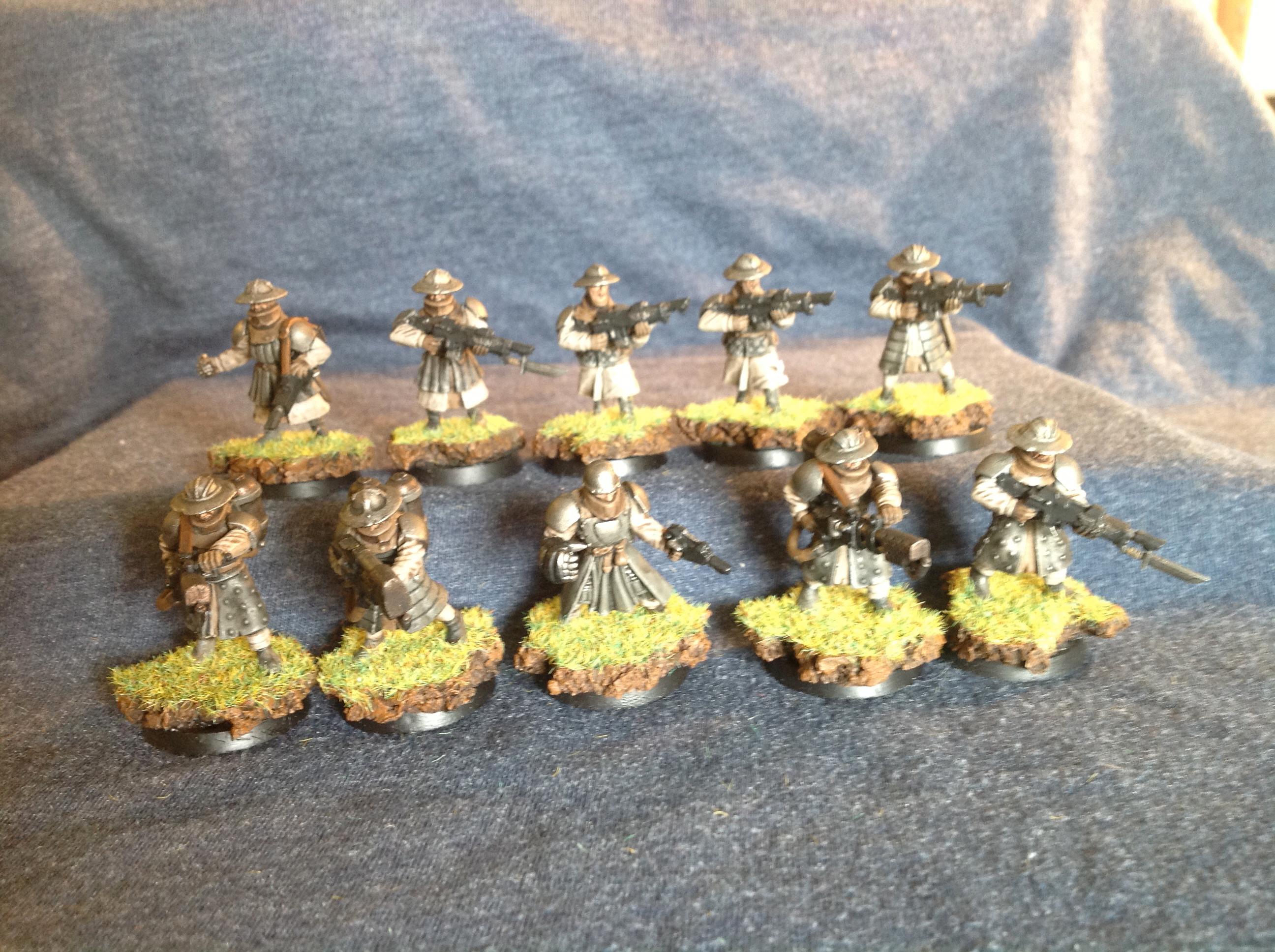 Conversion, Genswick Rifles, Imperial Guard, Kit Bash