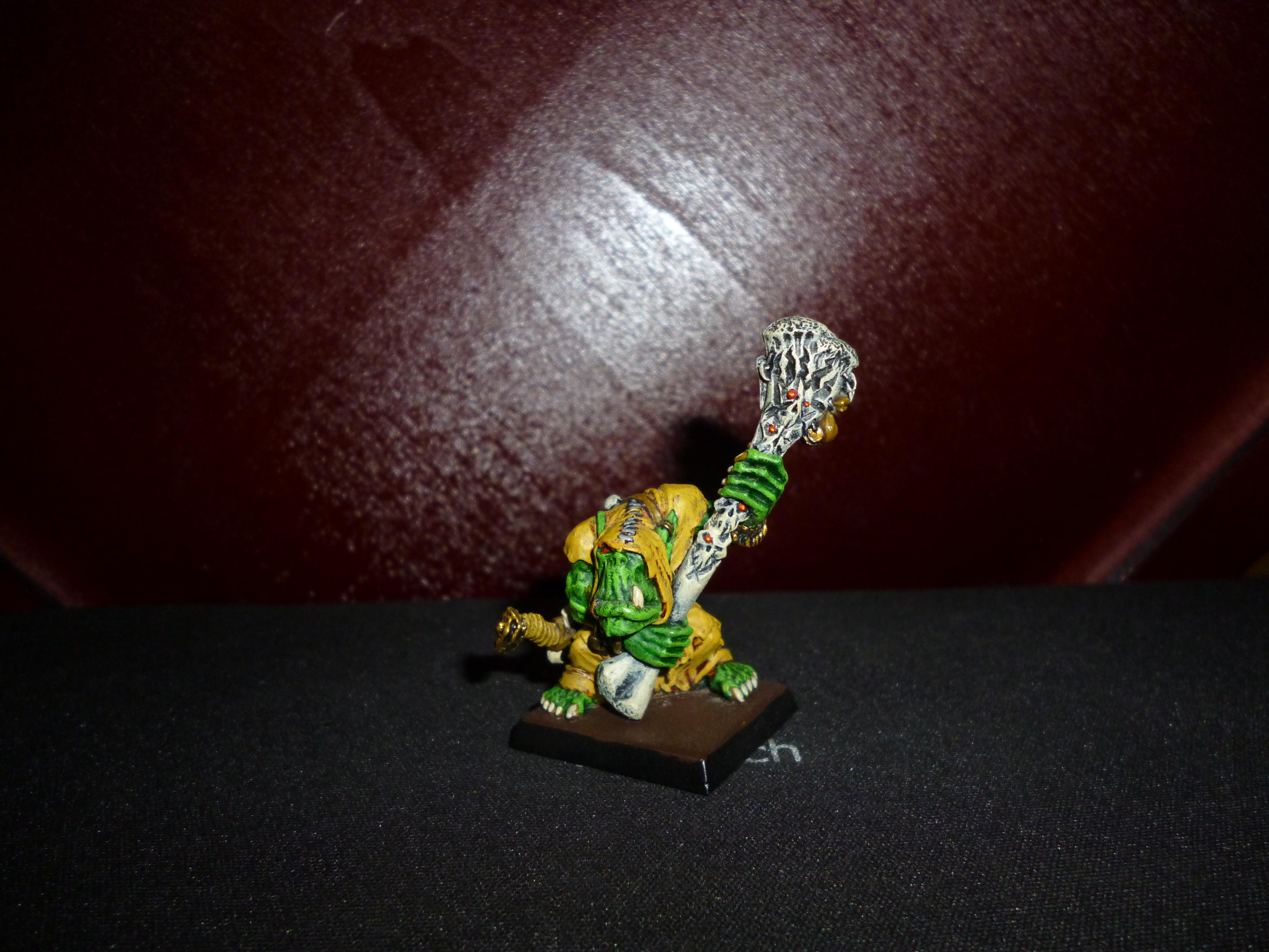 Goblins, Greenskins, Grobi, Orcs, Shaman