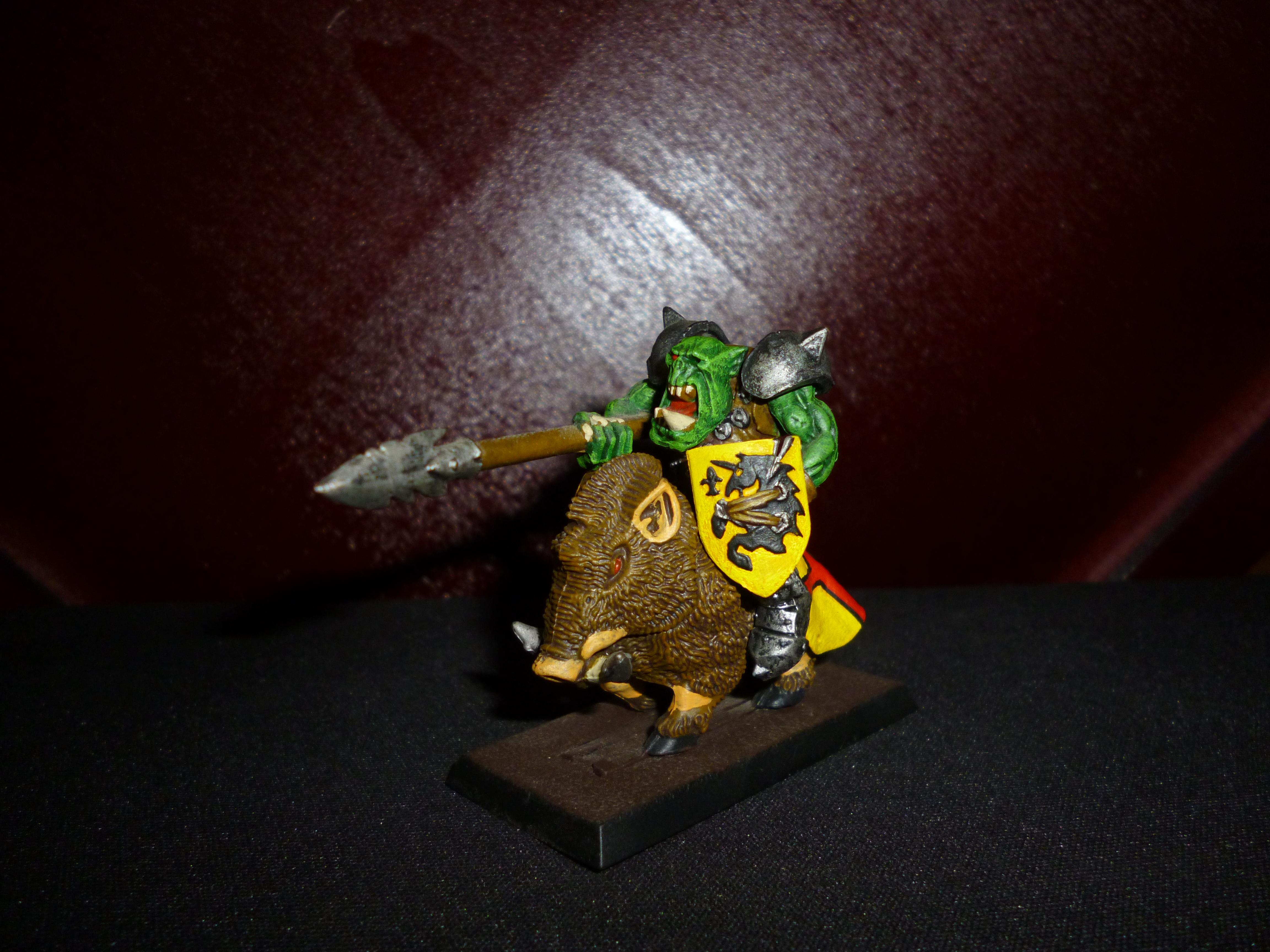 Boar, Conversion, Goblins, Greenskins, Grobi, Orcs, Shaman, War Boar, Warboss