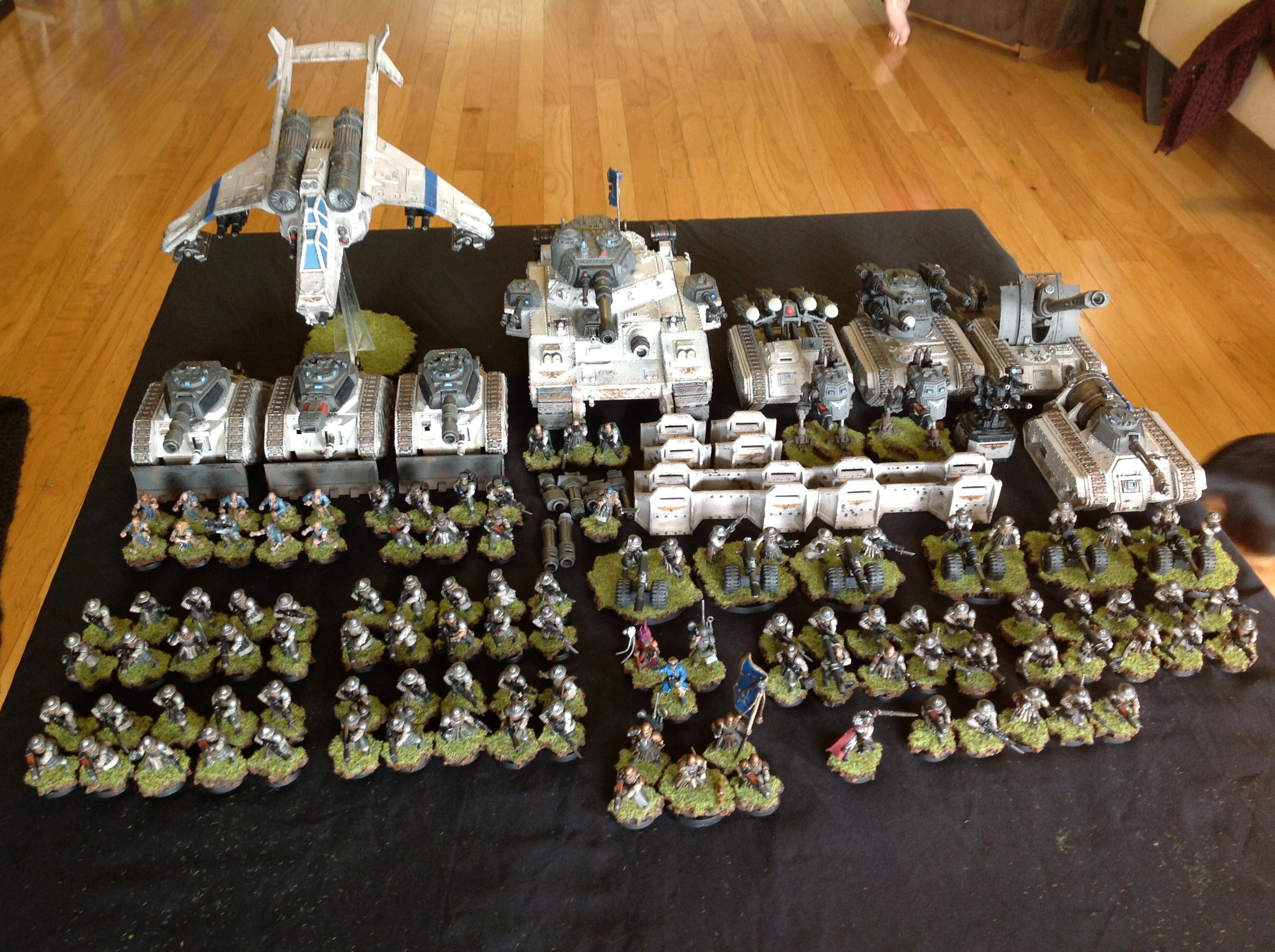 Conversion, Genswick Rifles, Imperial Guard, Kit Bash