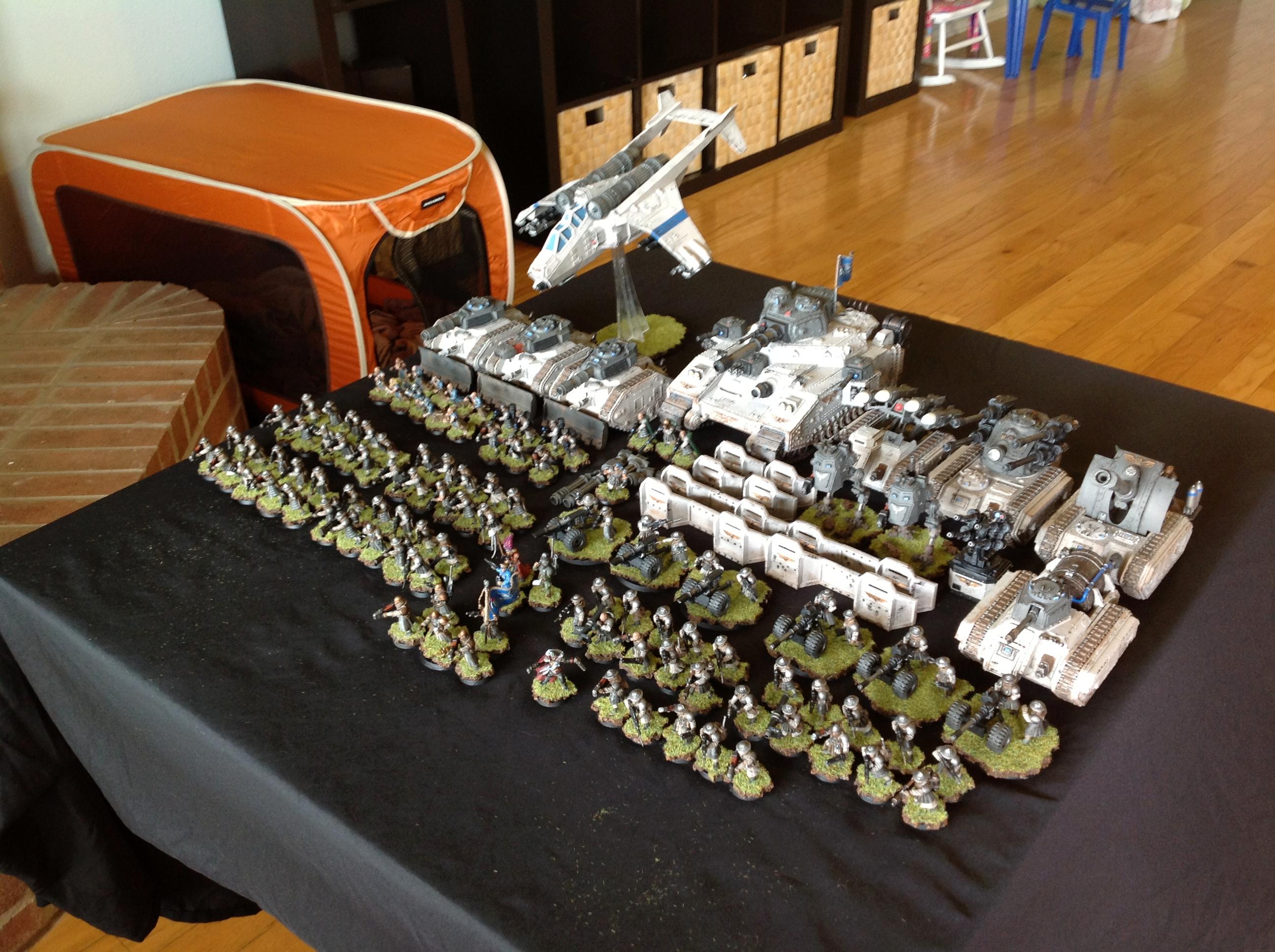 Conversion, Genswick Rifles, Imperial Guard, Kit Bash