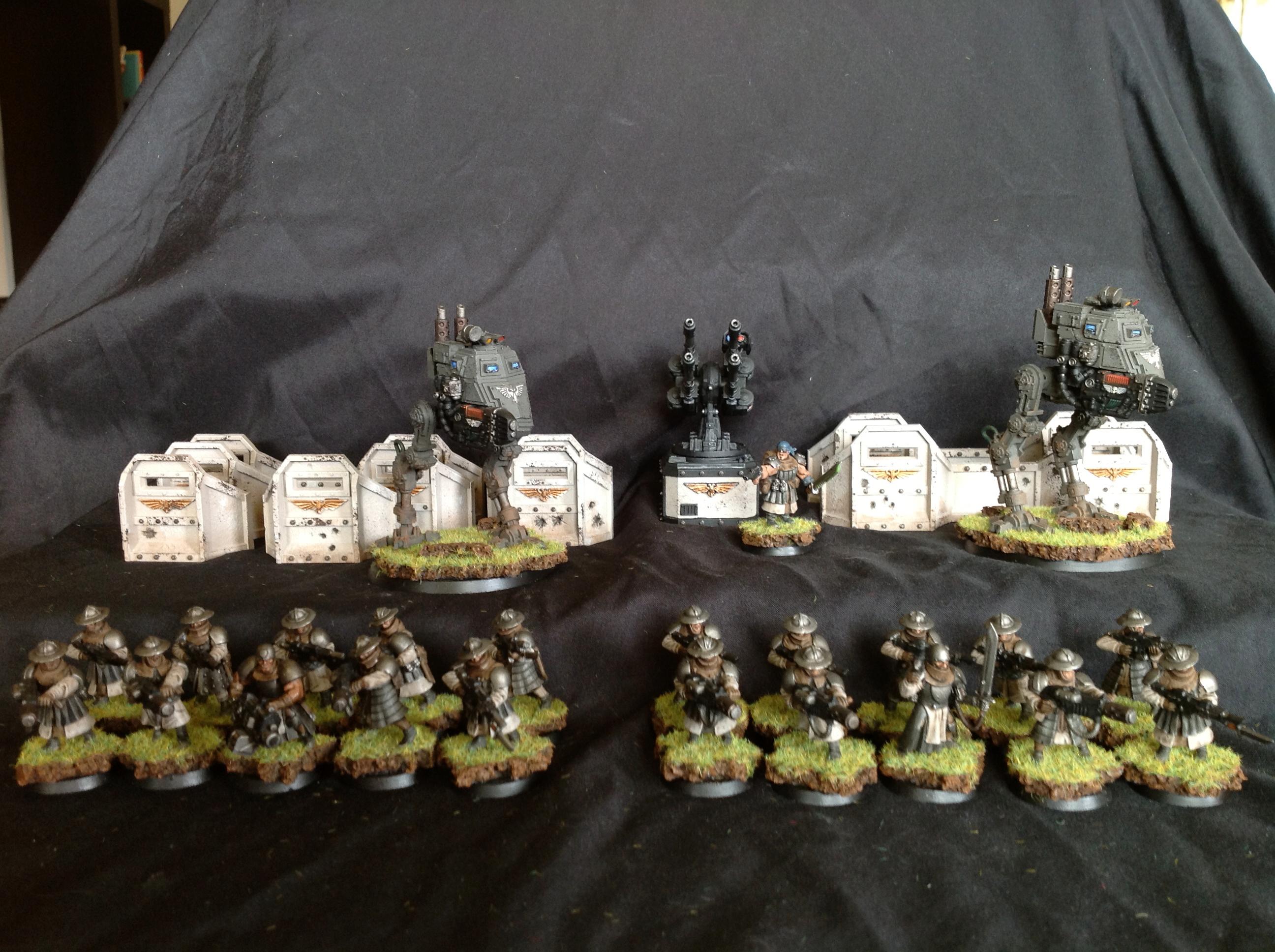 Conversion, Genswick Rifles, Imperial Guard, Kit Bash