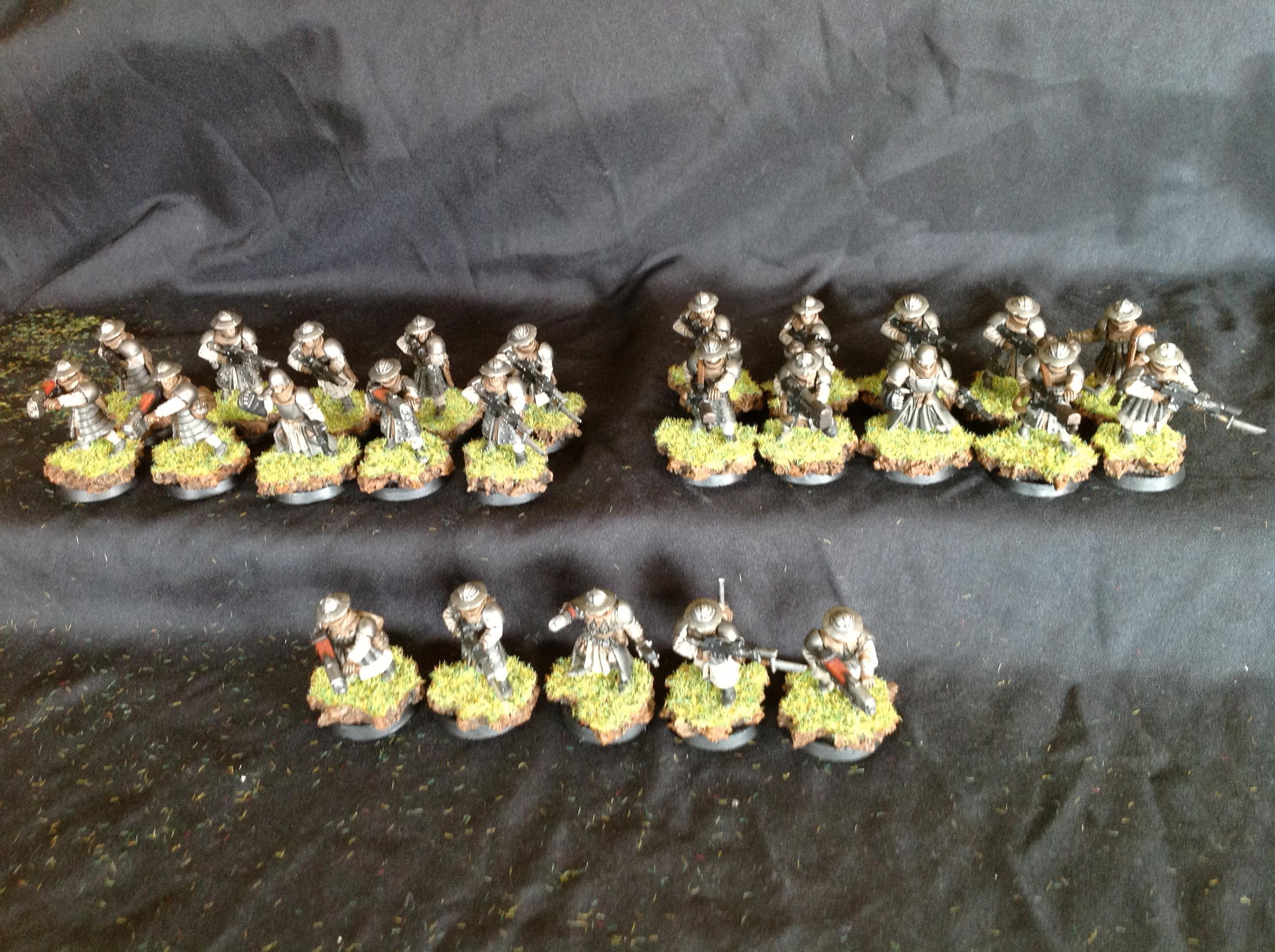 Conversion, Genswick Rifles, Imperial Guard, Kit Bash
