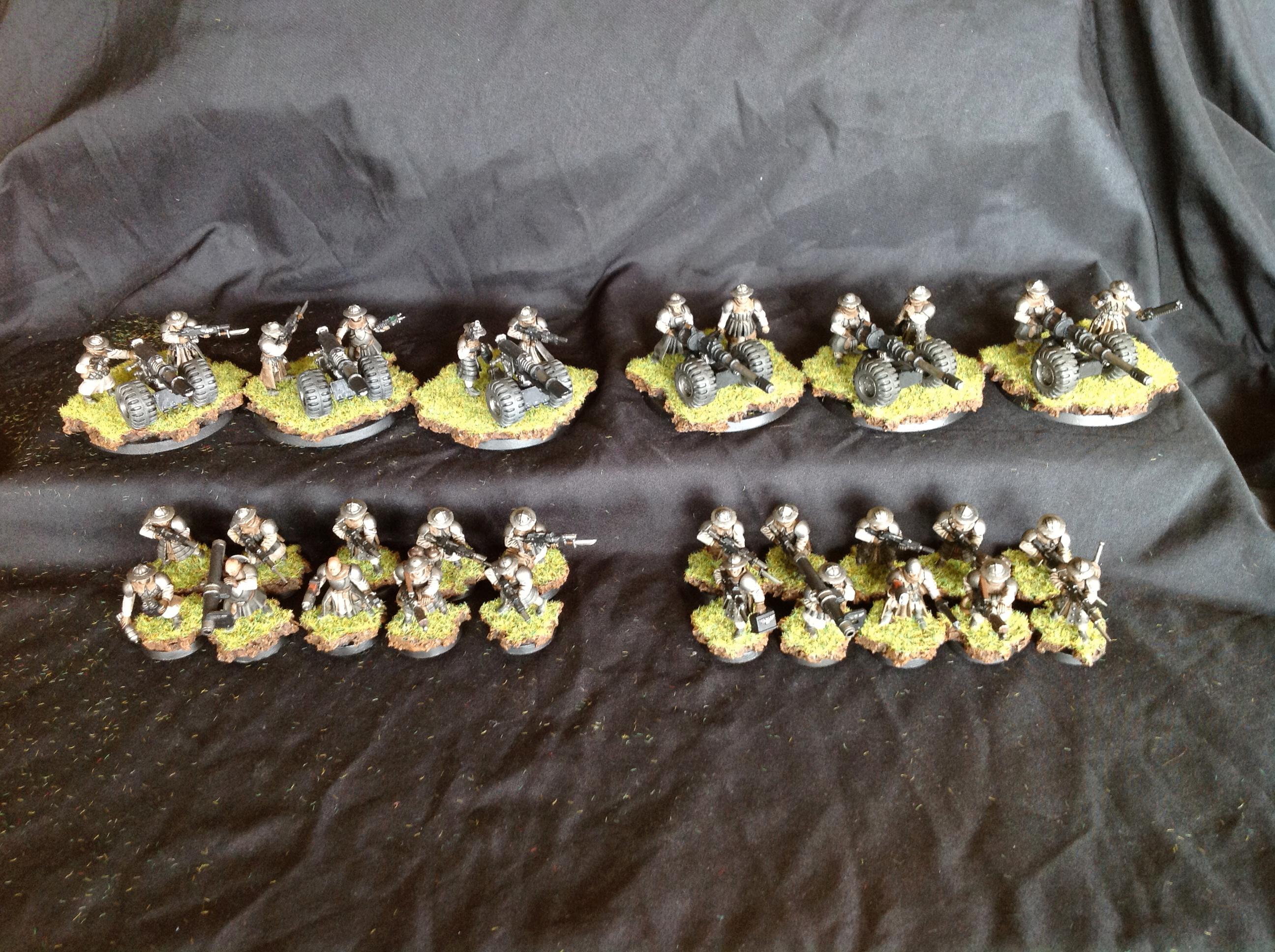 Conversion, Genswick Rifles, Imperial Guard, Kit Bash