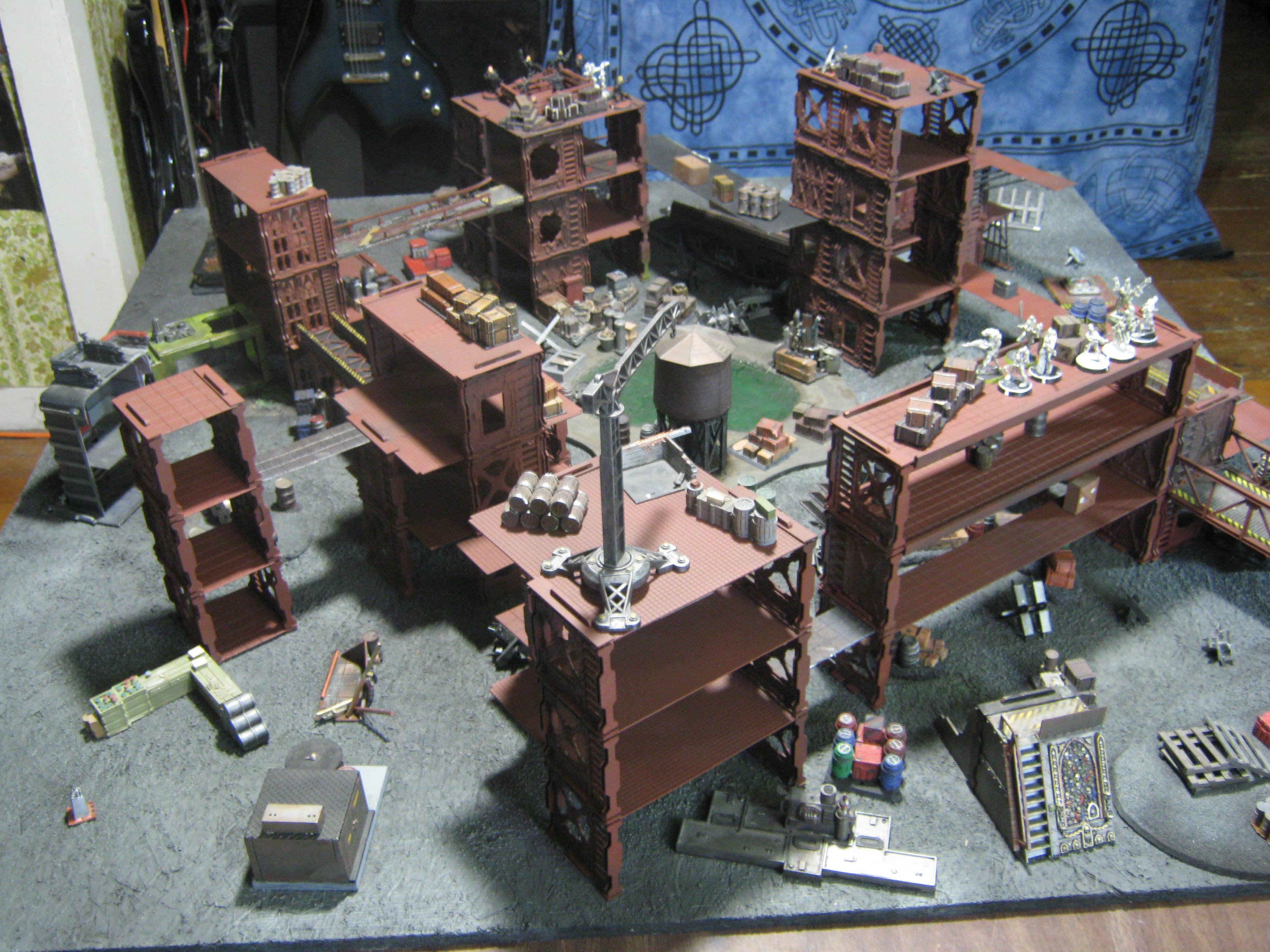 Necromunda, Scratch Build, Terrain, Underhive