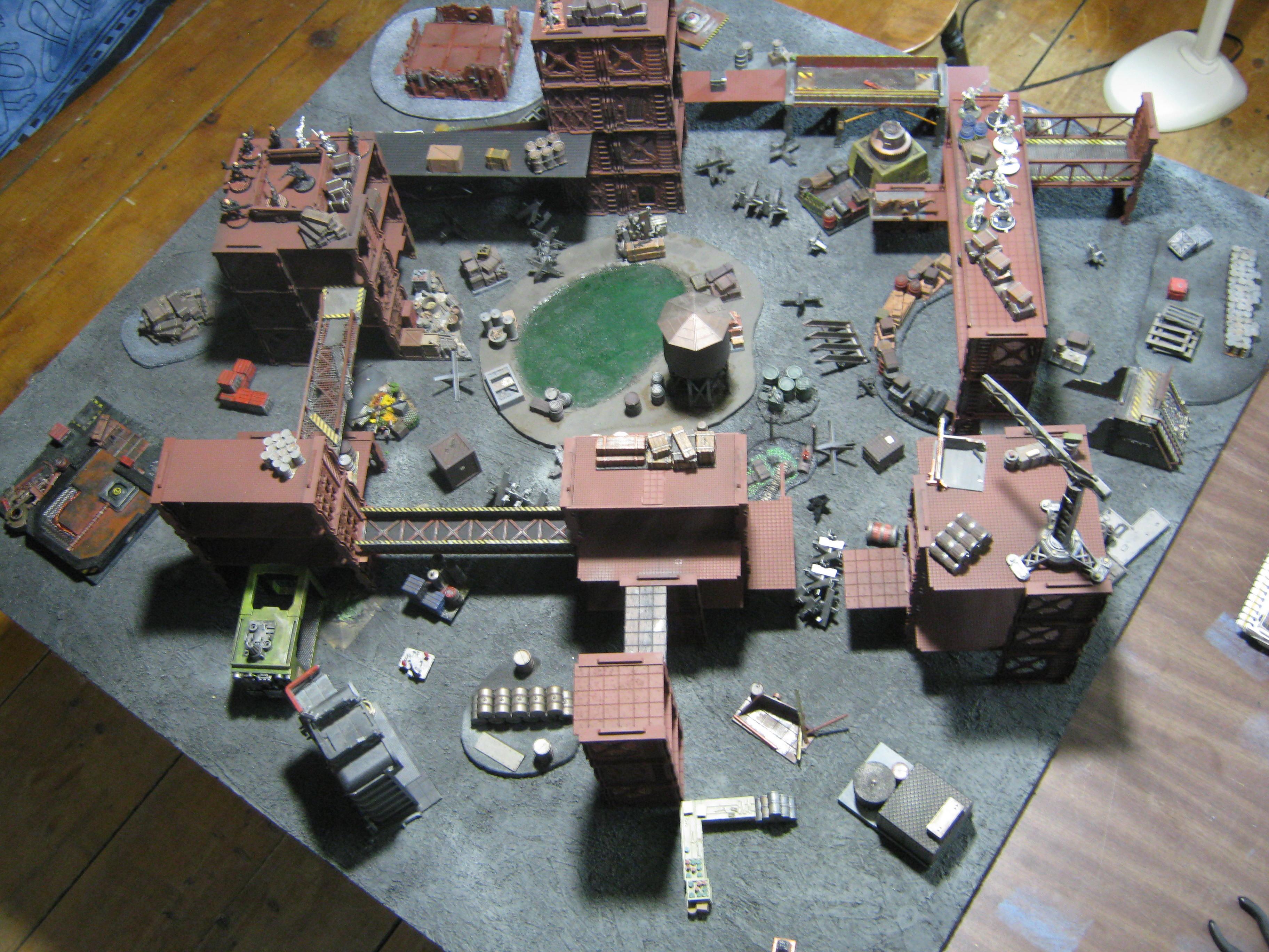 Necromunda, Scratch Build, Terrain, Underhive