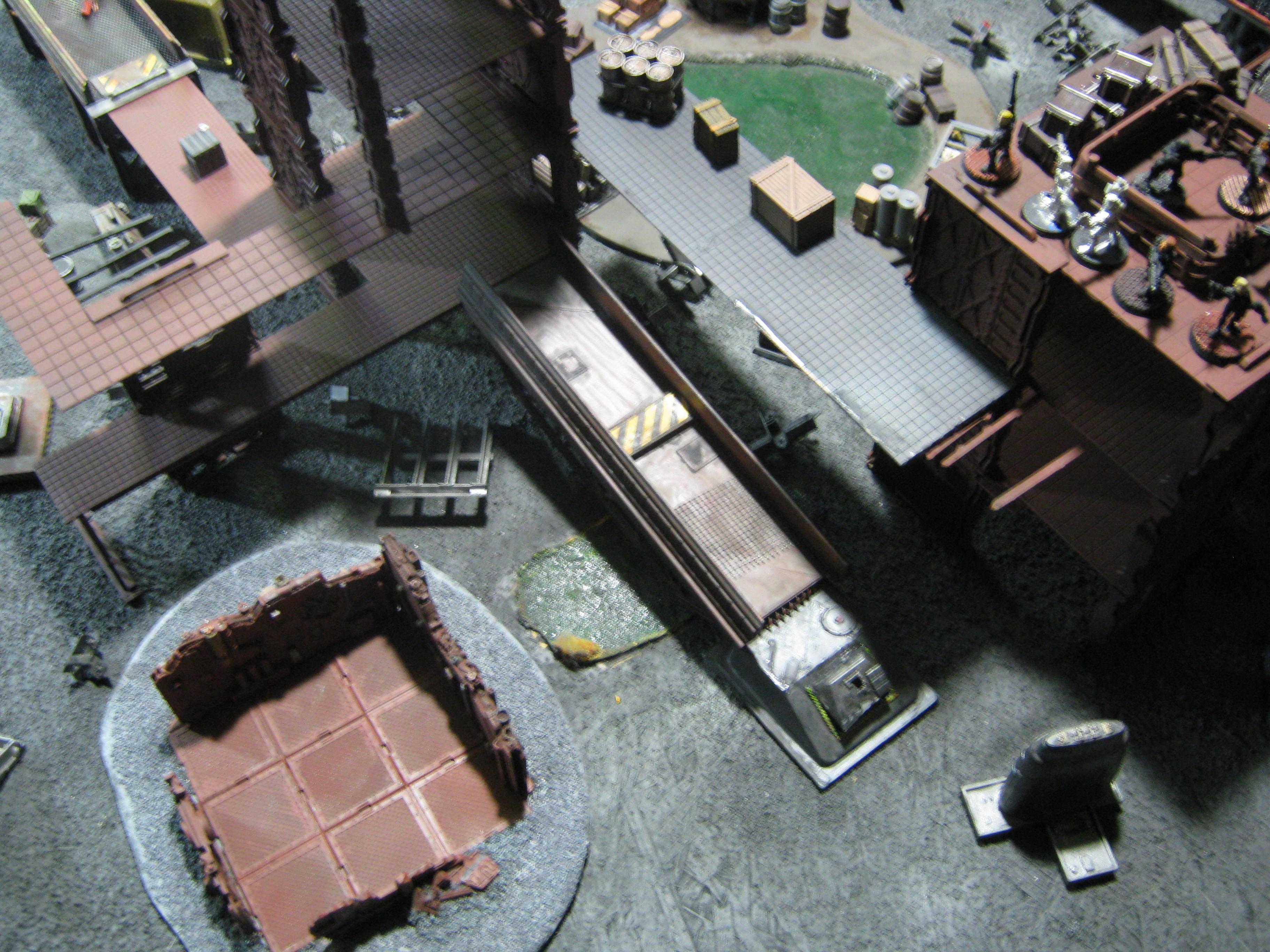 Necromunda, Scratch Build, Terrain, Underhive