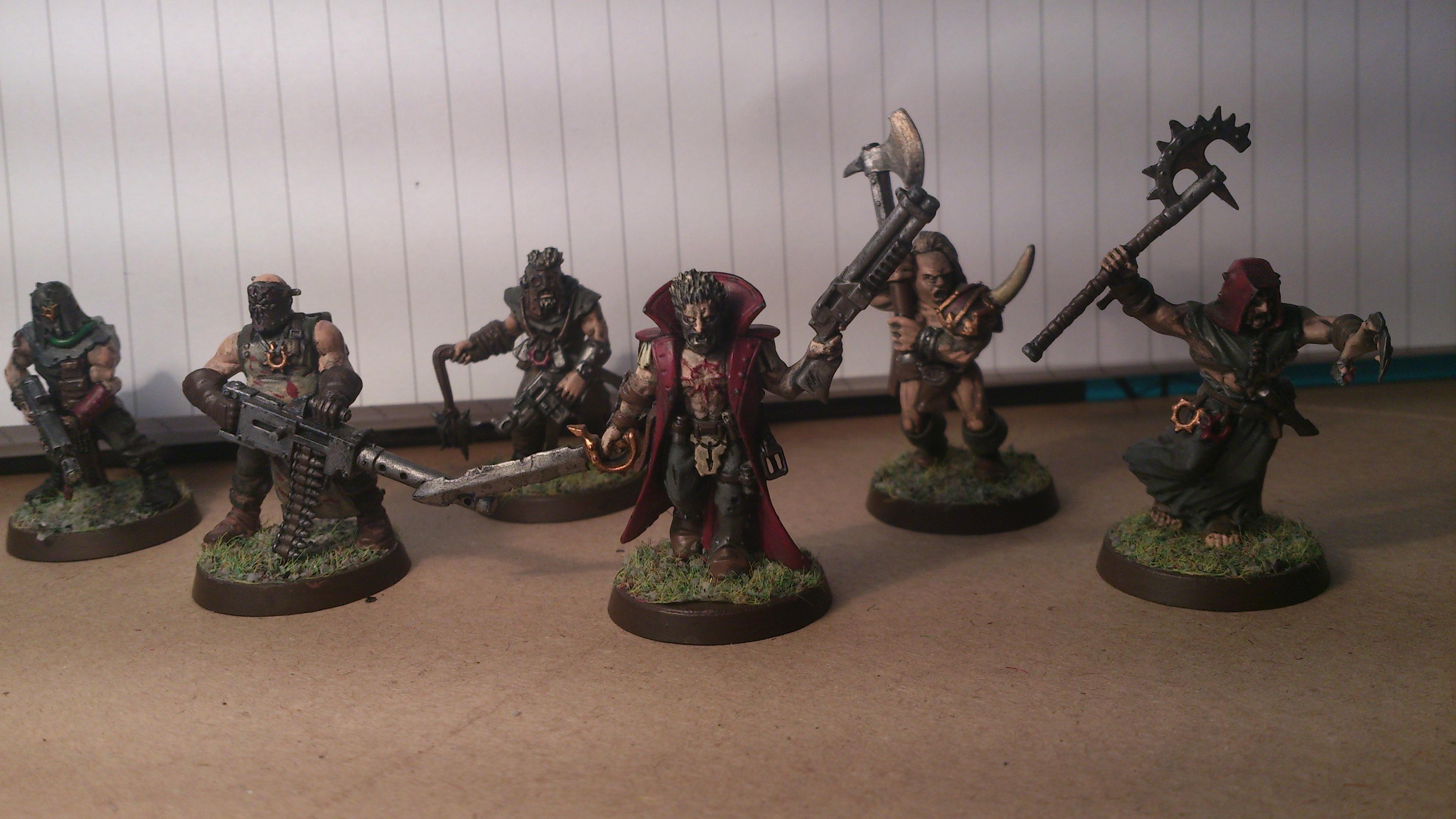 Chaos Space Marines, Cultists, Warhammer 40 K