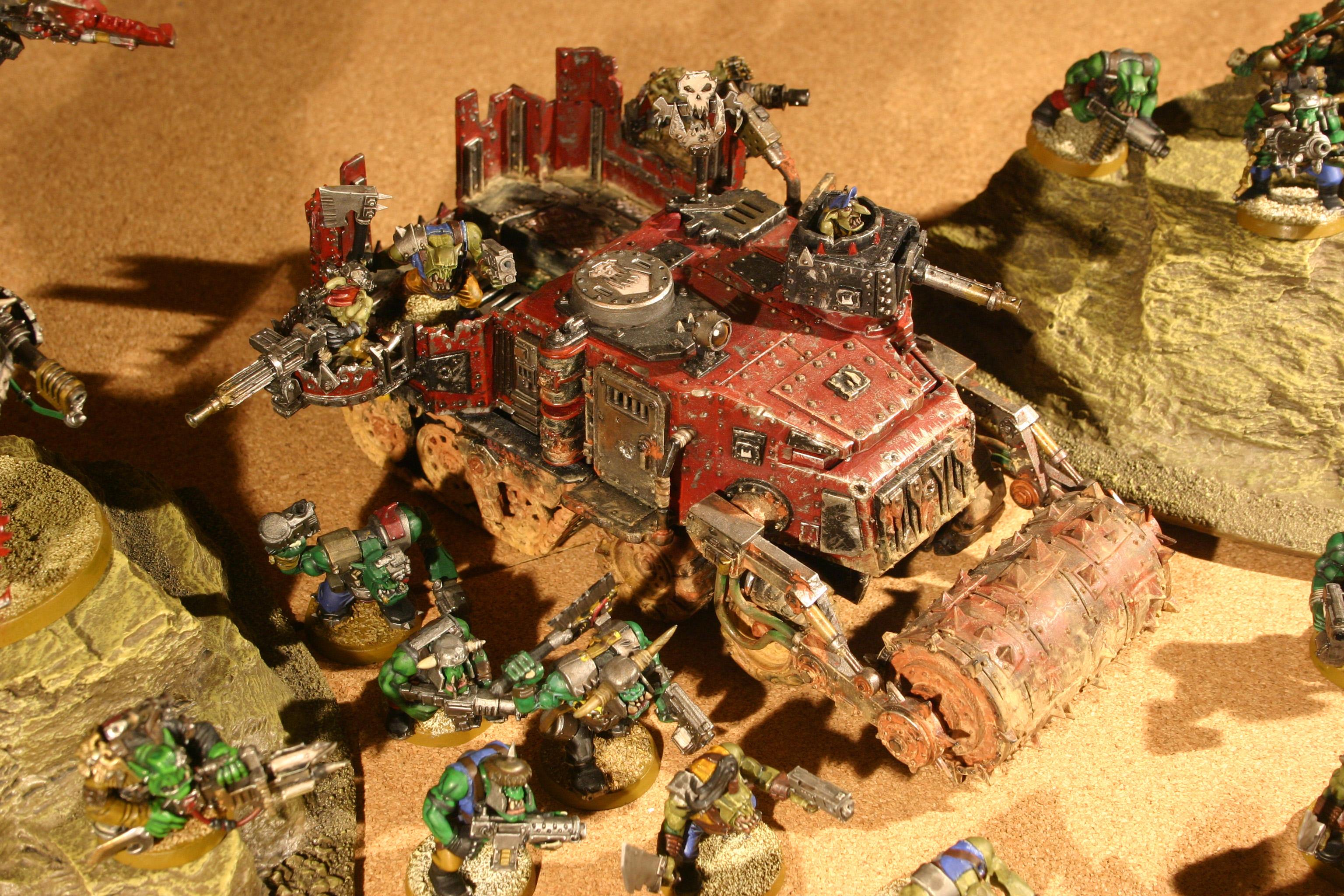 Army, Battlewagon, Force, Ork Boyz
