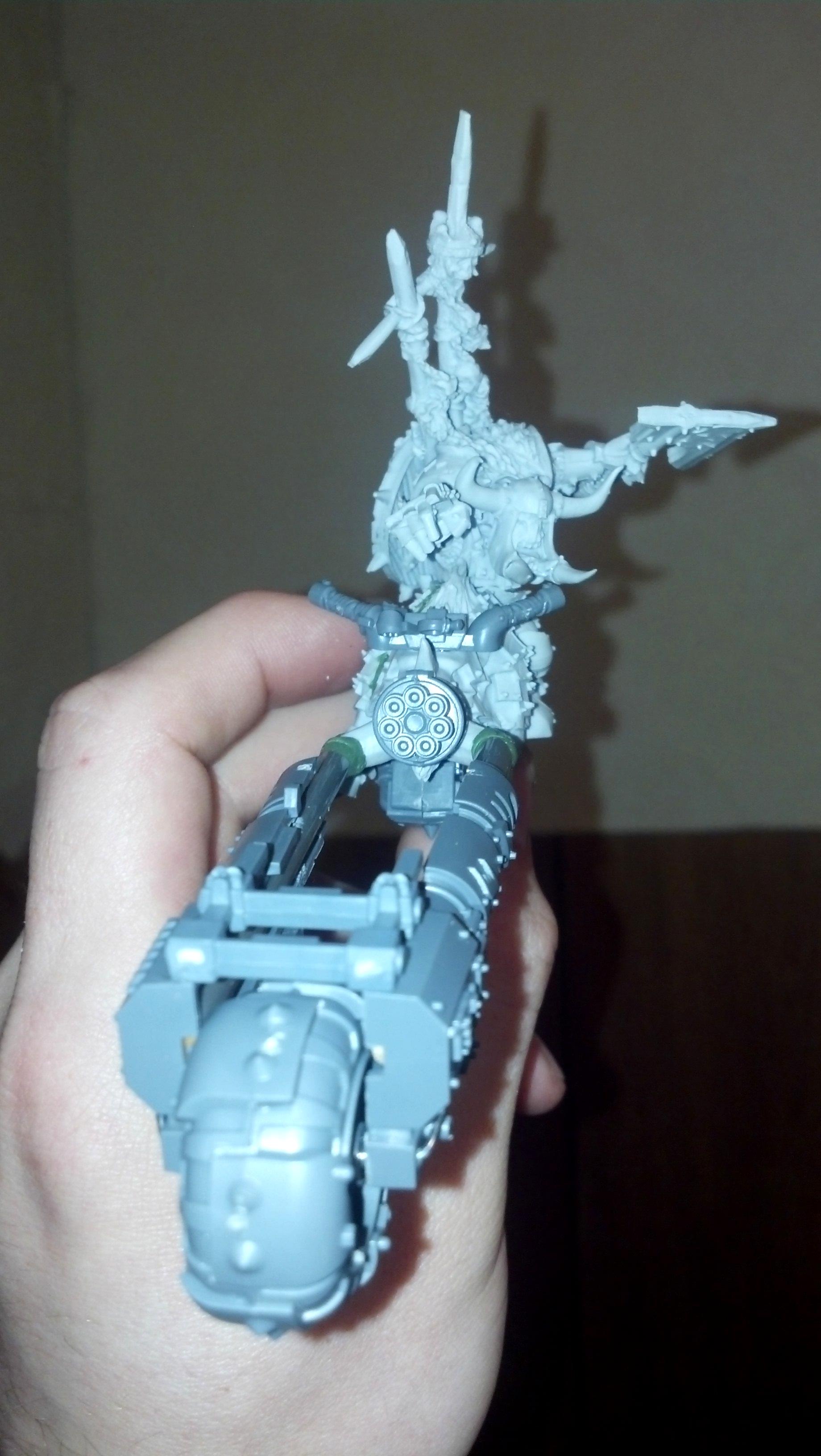 Bike, Boss, Conversion, Custom, Dakka Dakka, Gorbad, Green, Ironclaw, Orks, Scratch, Trike, War, Warbike, Warboss