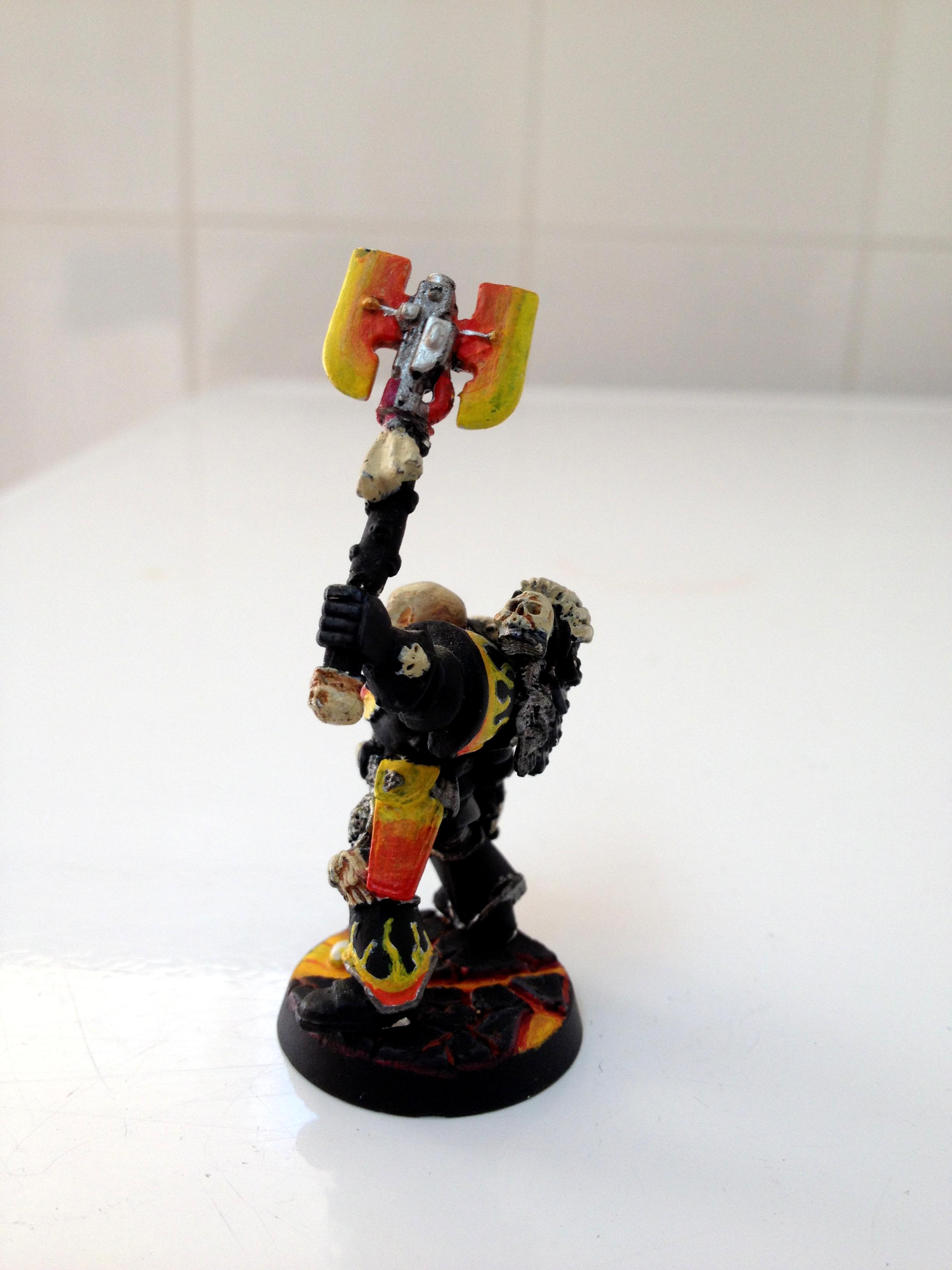 28mm, Legion Of The Damned, Painted, Power Axe, Space Marines, Warhammer 40,000