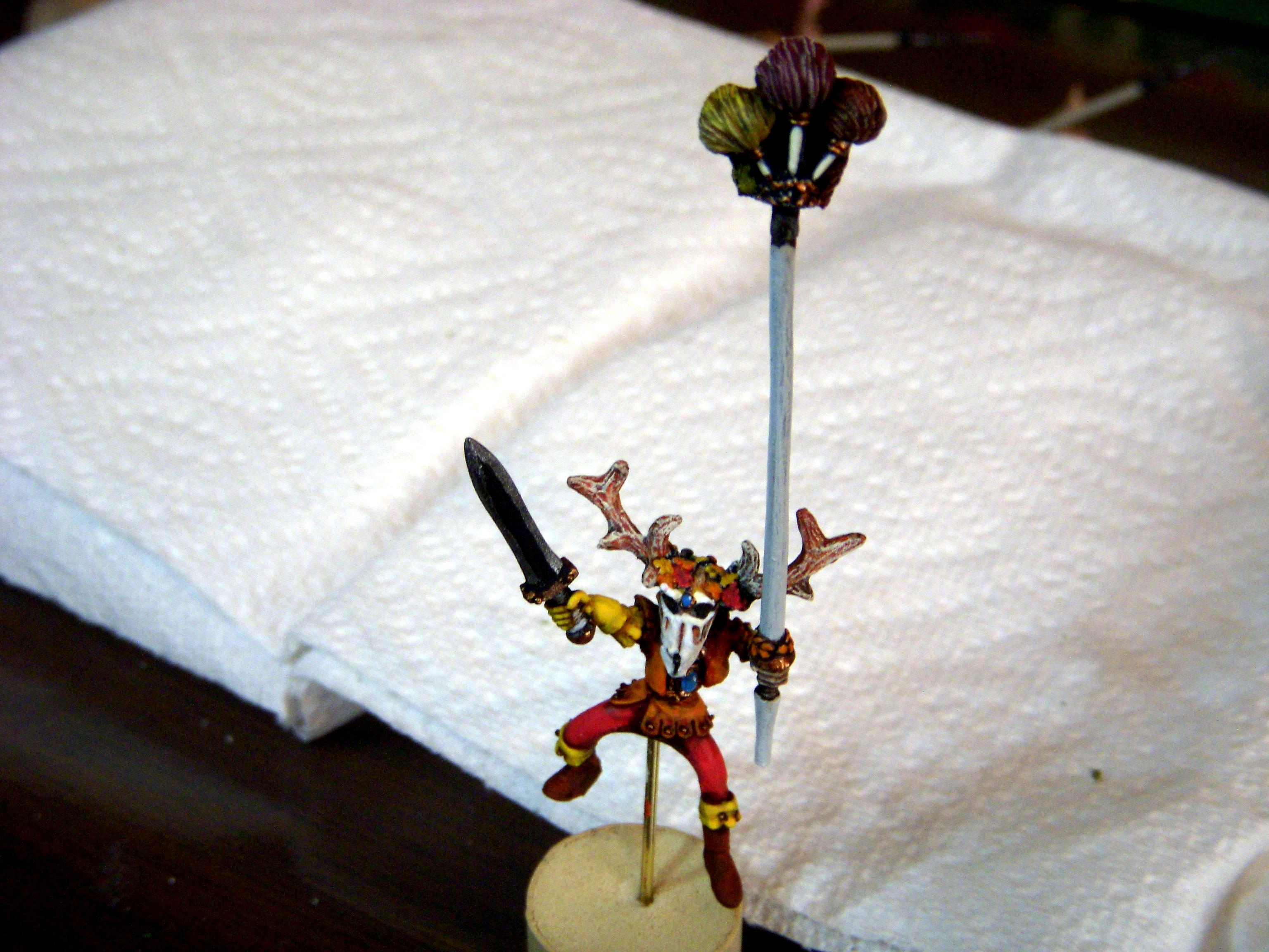 Wood Elves, Autumn-themed Wood Elf Glade Riders Completed 3
