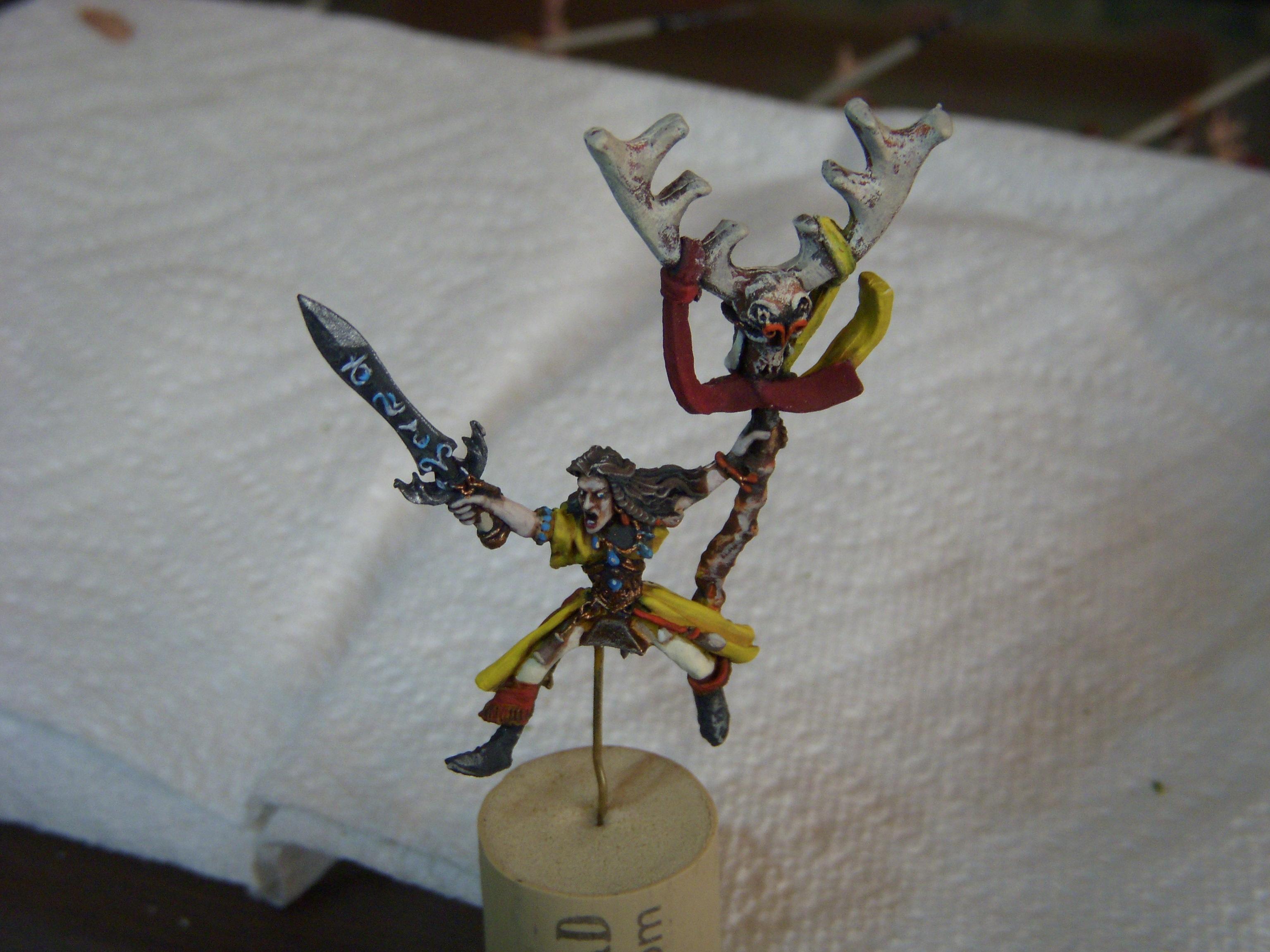 Wood Elves, Autumn-themed Wood Elf Glade Riders Completed 4