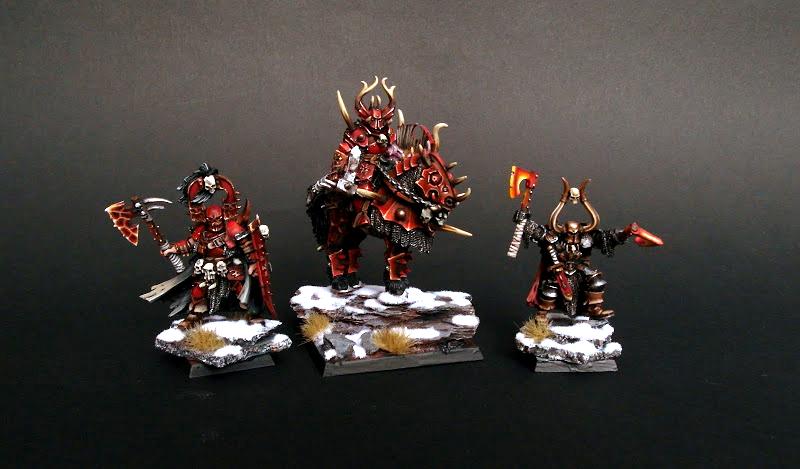Freehand, Khorne, Snow Bases, Tmm, Warhammer Fantasy